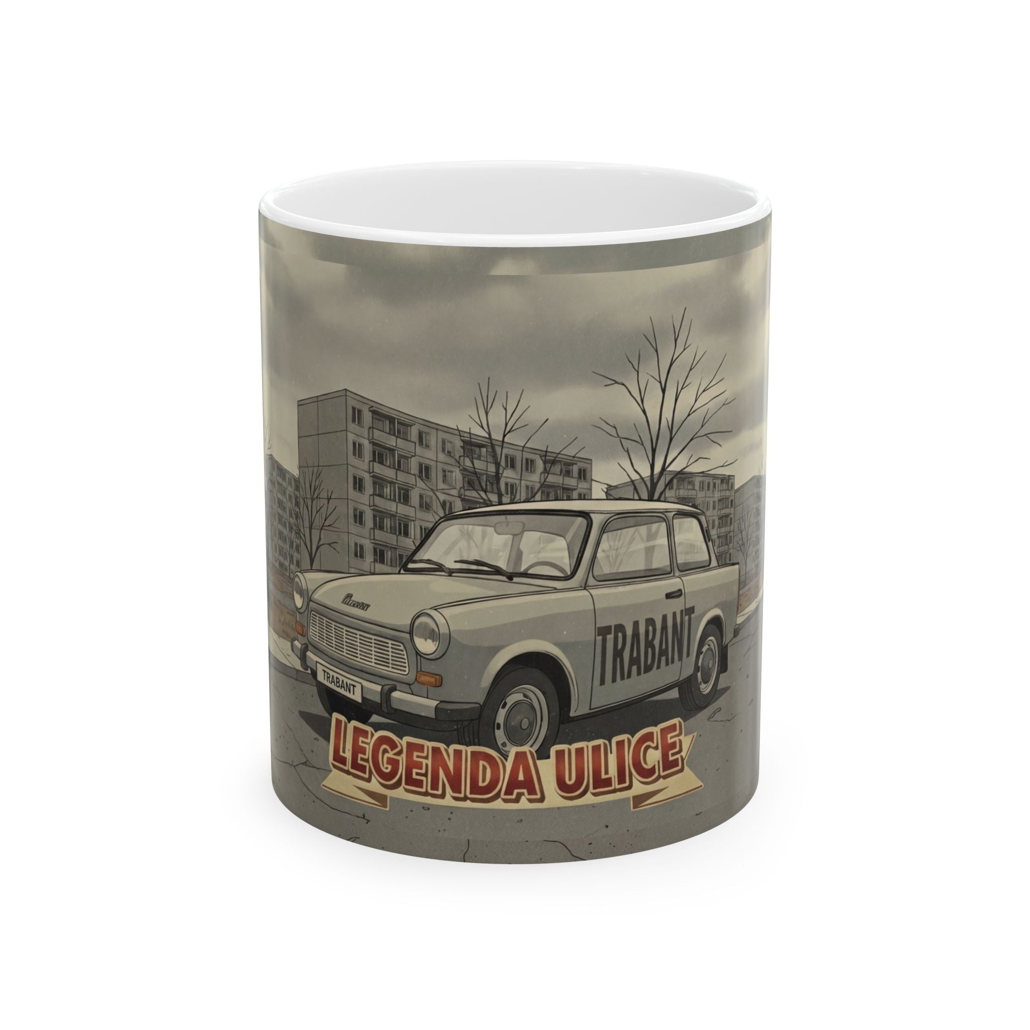 Kultovky: Legenda ulice (Trabant) — Retro keramický hrnček