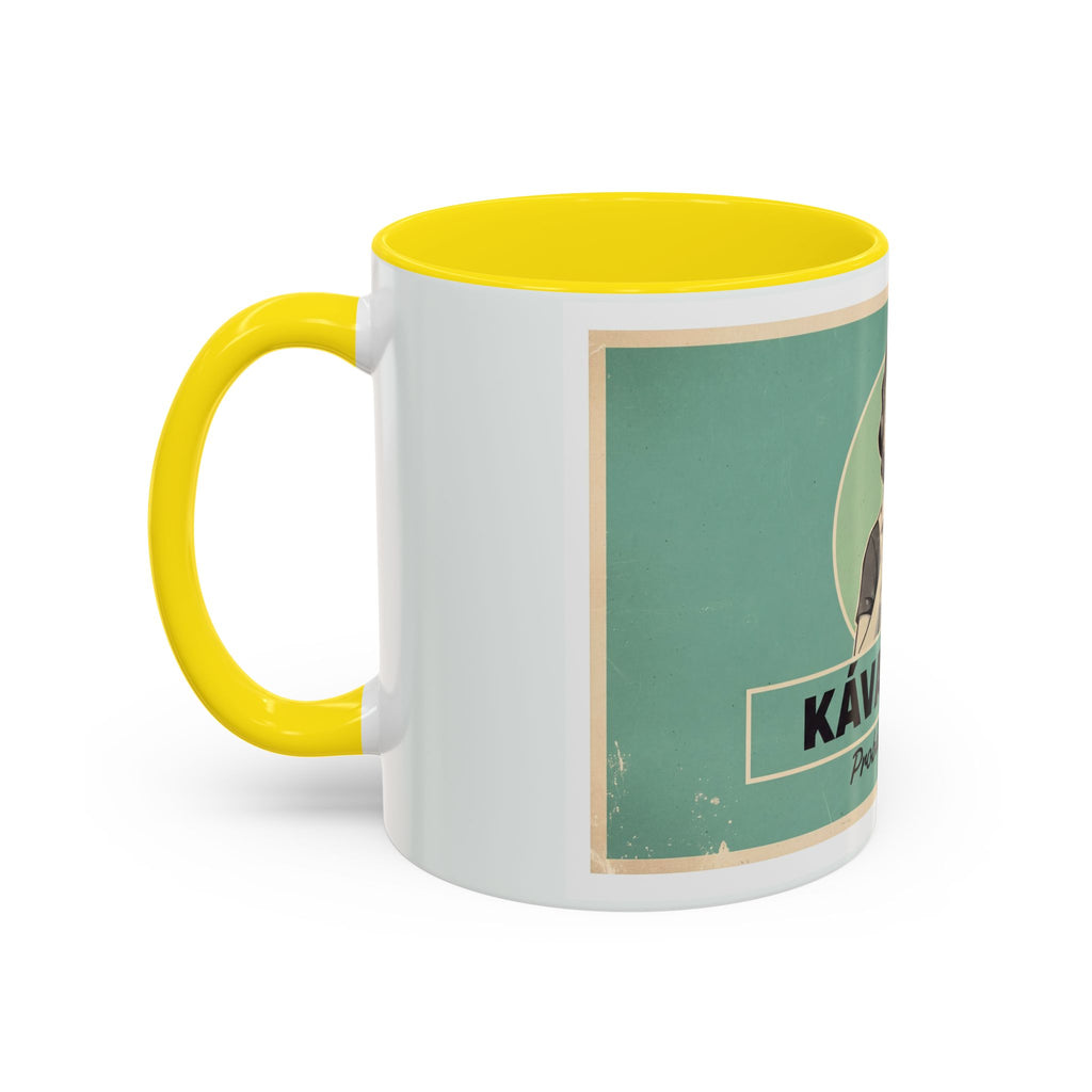 Kultovky: Káva prvá — Retro keramický hrnček