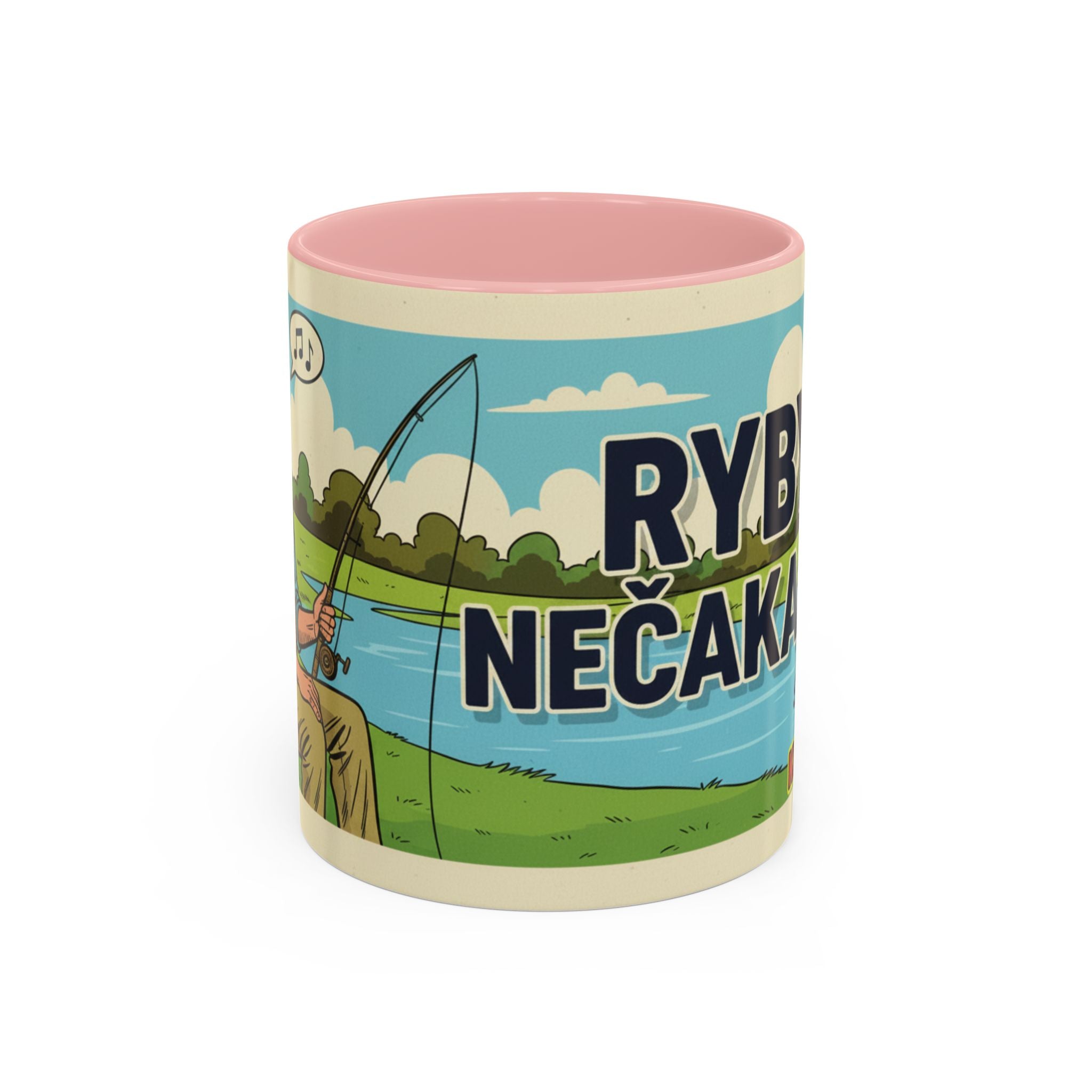 Kultovky: Ryby nečakajú — Retro keramický hrnček