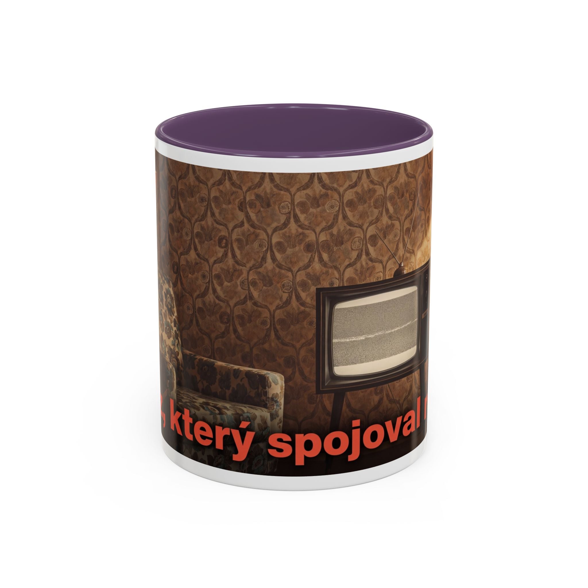 Kultovky: Obraz, který spojoval rodiny (Tesla) — Retro keramický hrnek