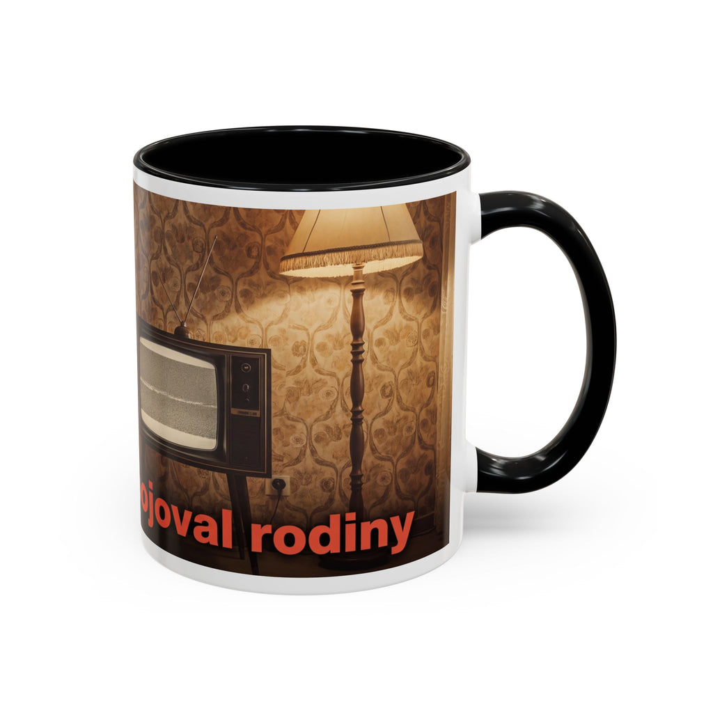 Kultovky: Obraz, který spojoval rodiny (Tesla) — Retro keramický hrnek