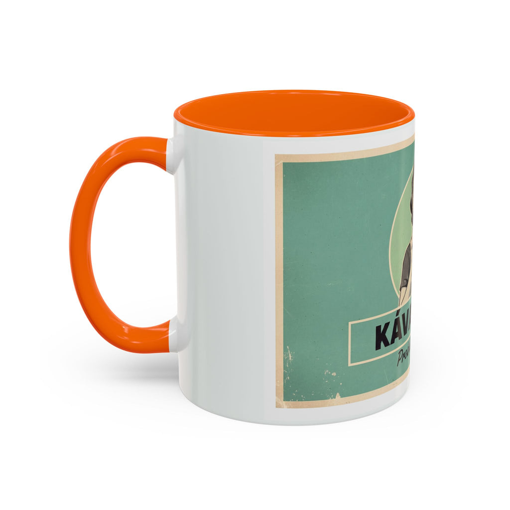 Kultovky: Káva prvá — Retro keramický hrnček