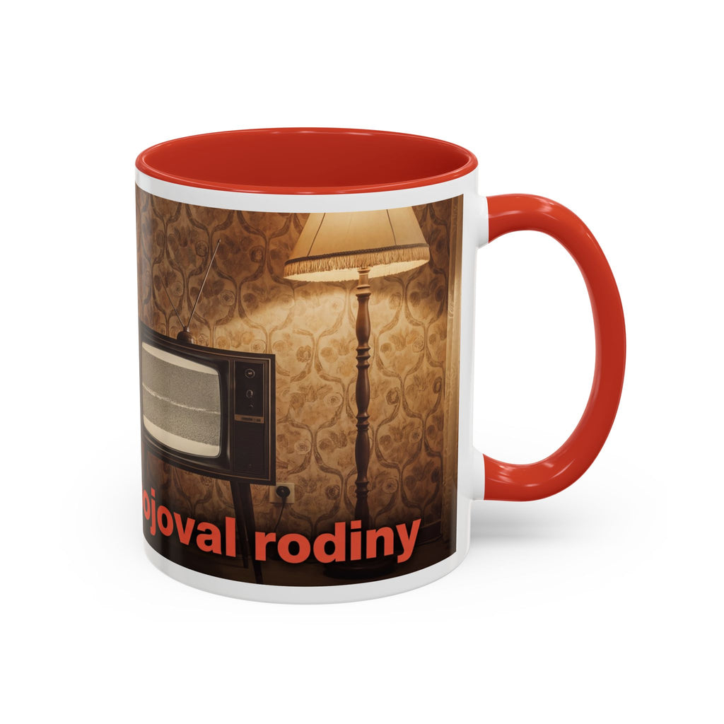 Kultovky: Obraz, který spojoval rodiny (Tesla) — Retro keramický hrnek