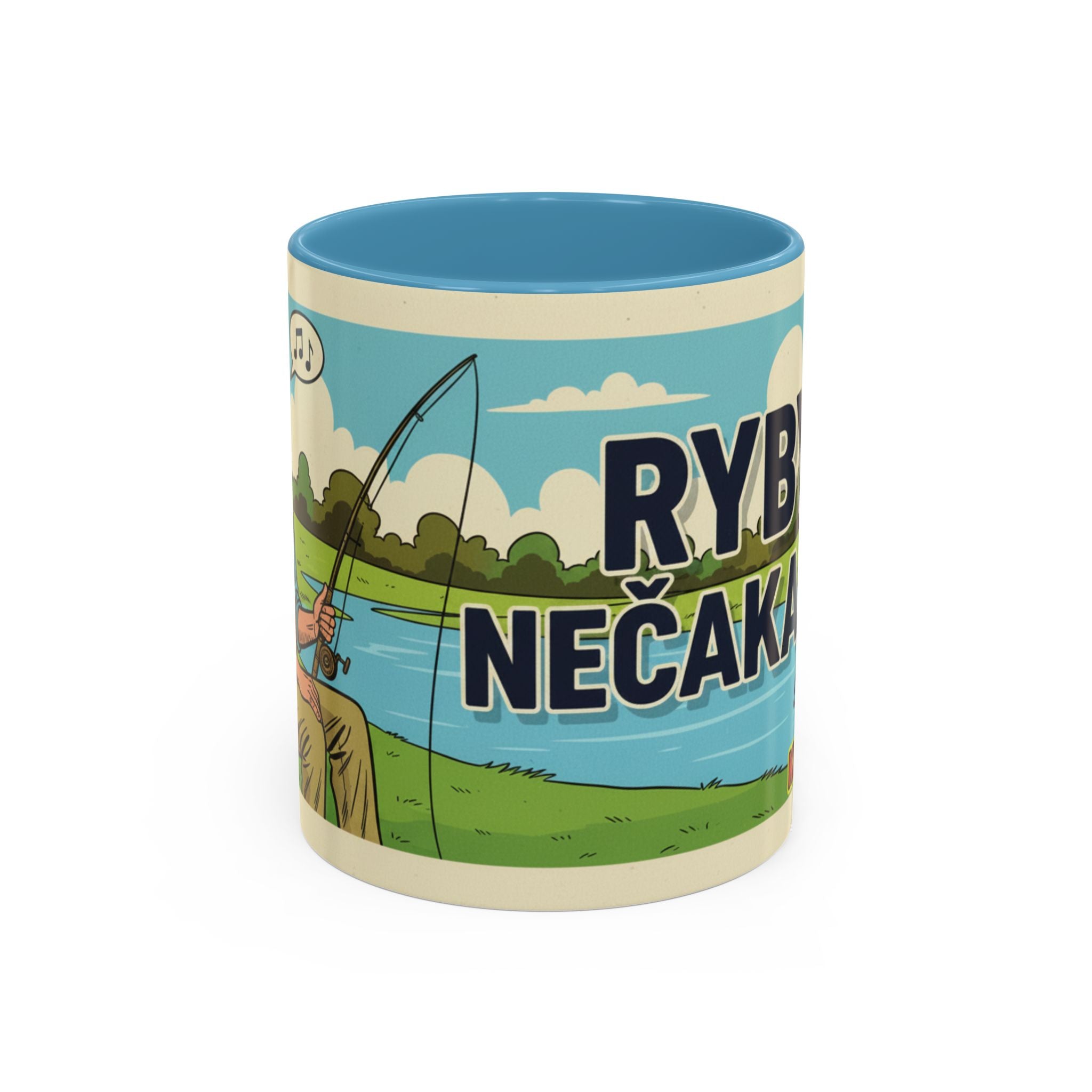 Kultovky: Ryby nečakajú — Retro keramický hrnček
