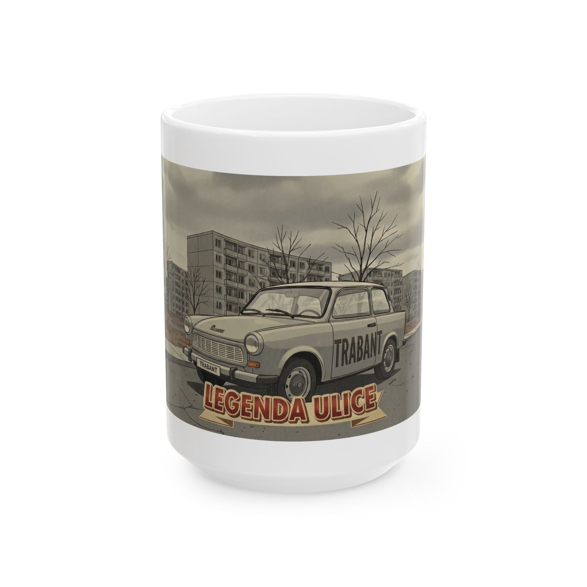 Kultovky: Legenda ulice (Trabant) — Retro keramický hrnček