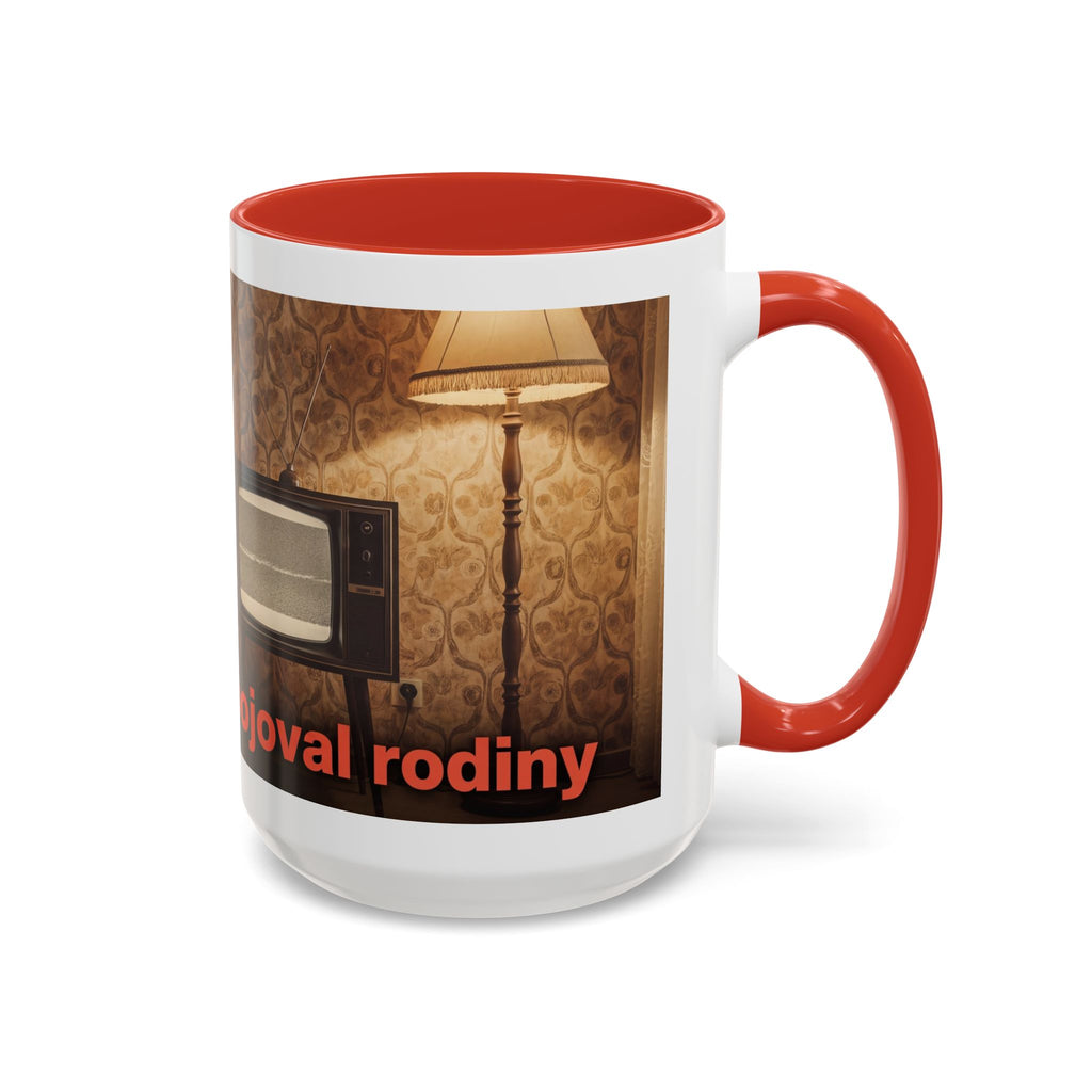 Kultovky: Obraz, který spojoval rodiny (Tesla) — Retro keramický hrnek