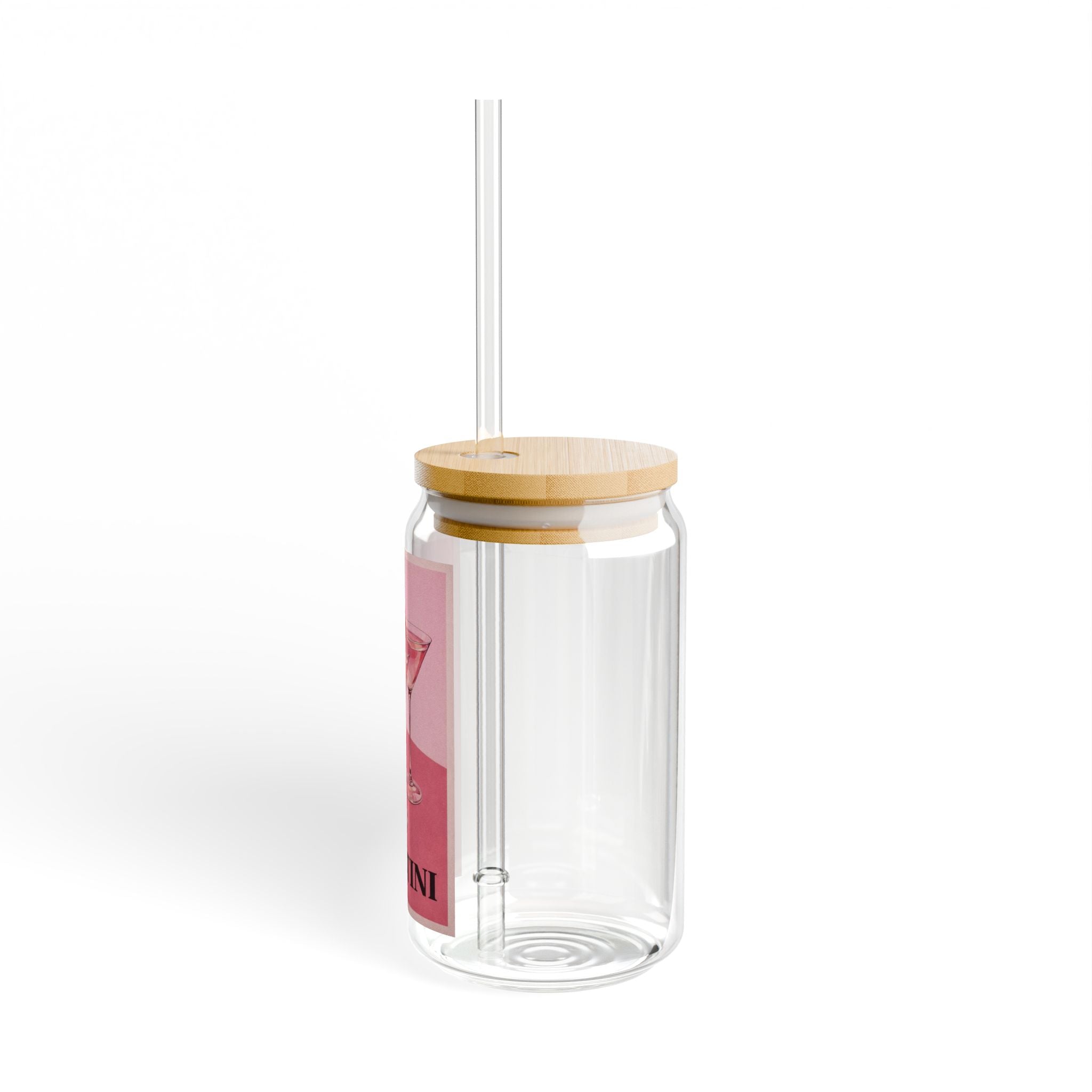 Kultovky: Martini Glass Sipper – Dvojstenný pohár 473 ml so slamkou