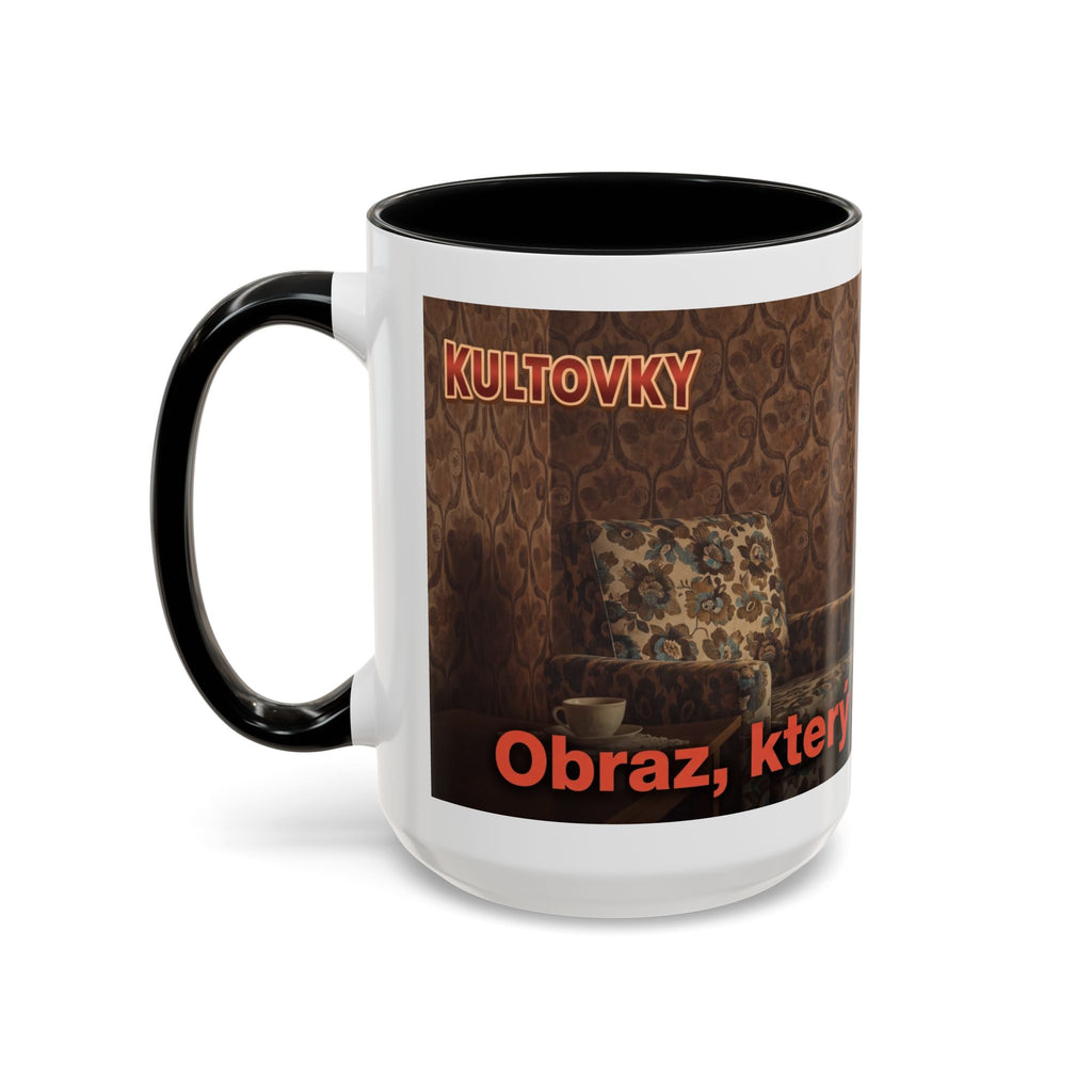 Kultovky: Obraz, který spojoval rodiny (Tesla) — Retro keramický hrnek