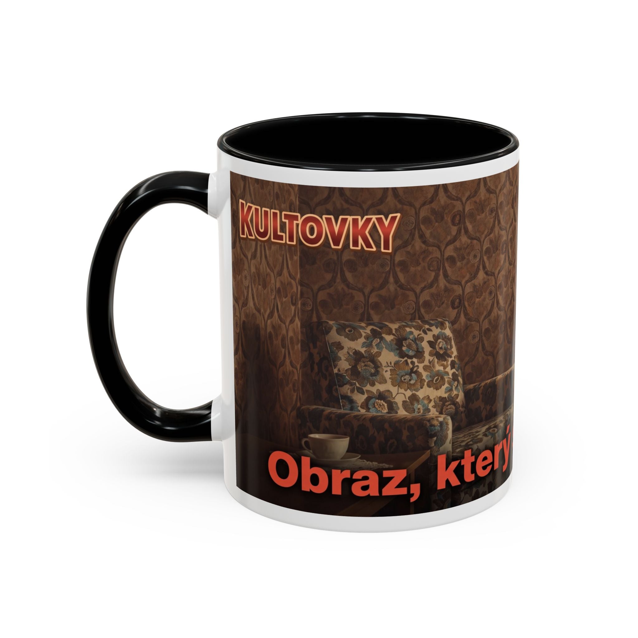 Kultovky: Obraz, který spojoval rodiny (Tesla) — Retro keramický hrnek