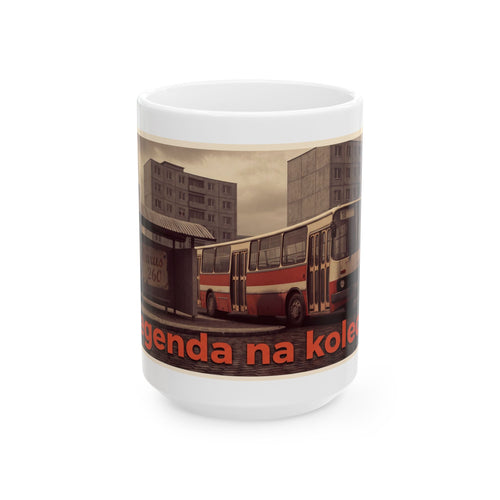 Kultovky: Legenda na kolech (Ikarus 260) — Retro keramický hrnček