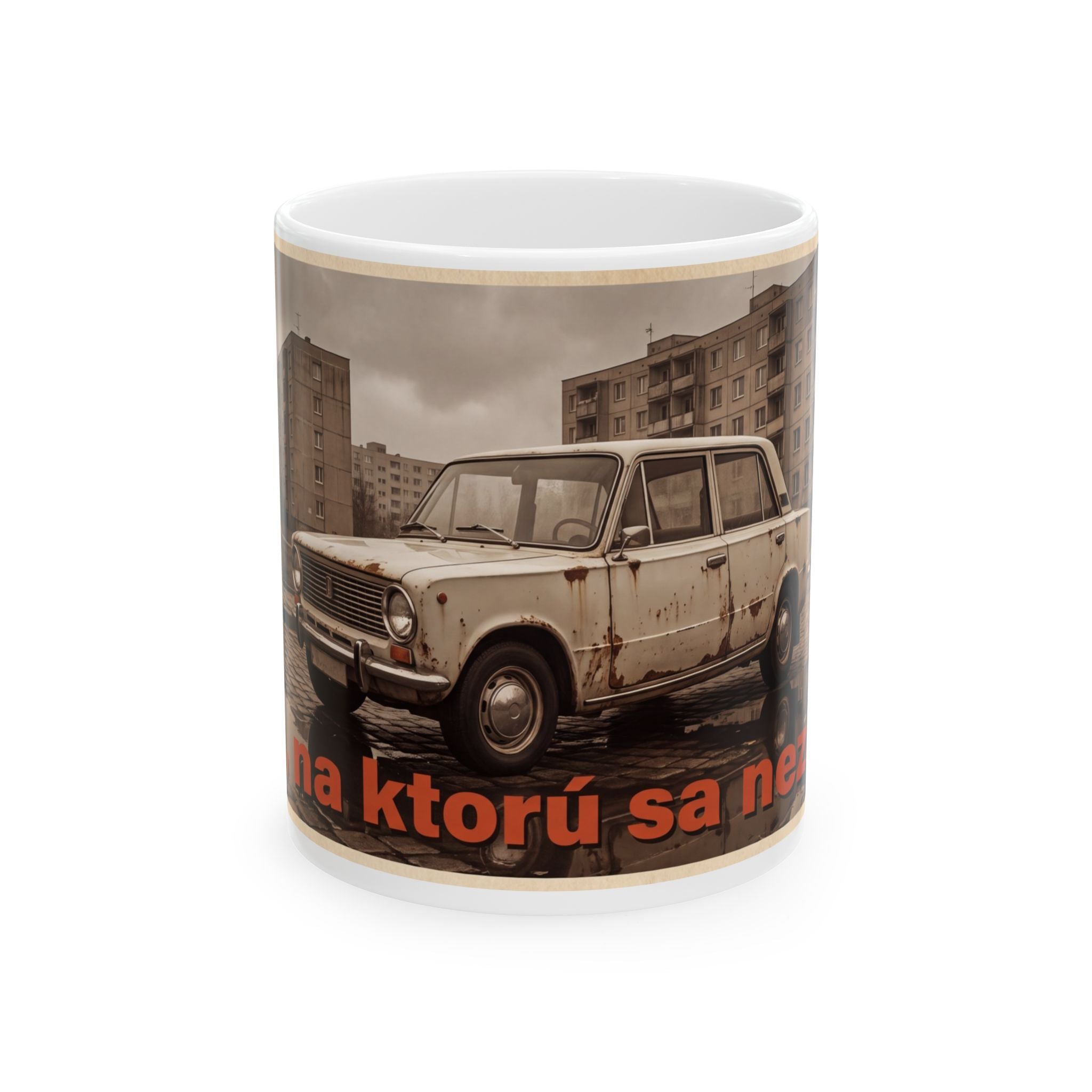 Kultovky: Jazda, na ktorú sa nezabúda (Lada 2105) — Retro keramický hrnček