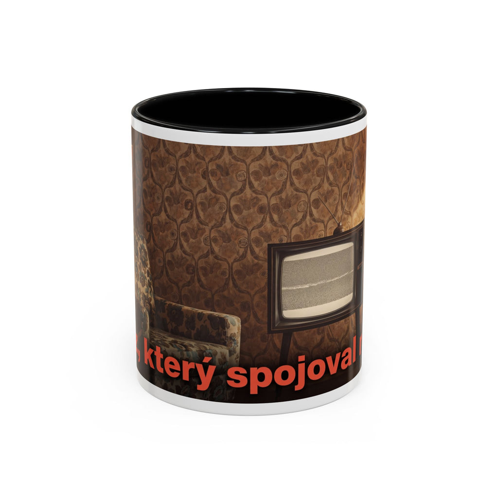 Kultovky: Obraz, který spojoval rodiny (Tesla) — Retro keramický hrnek