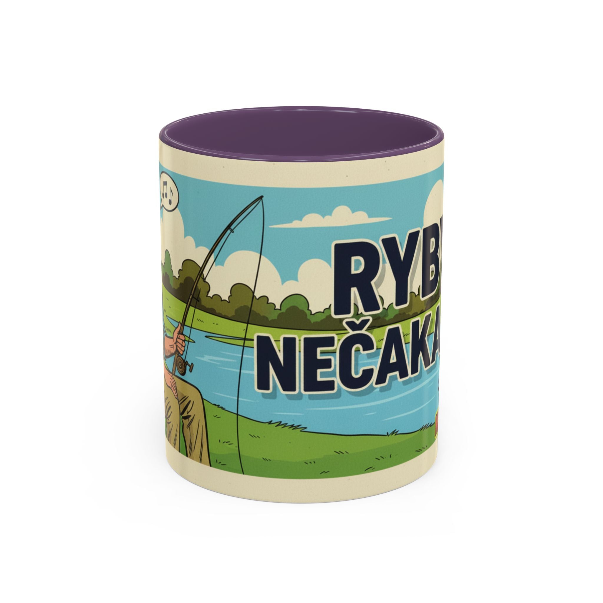 Kultovky: Ryby nečakajú — Retro keramický hrnček