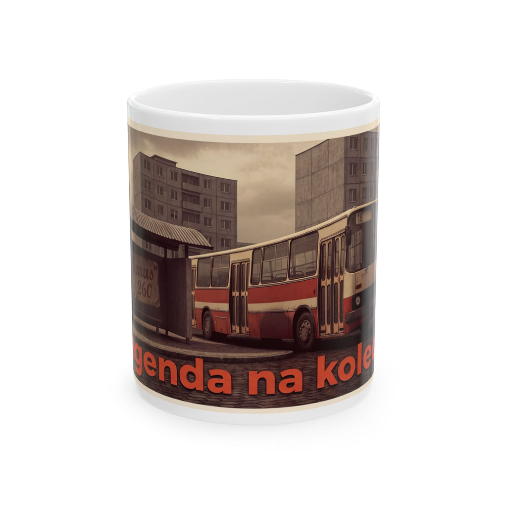 Kultovky: Legenda na kolech (Ikarus 260) — Retro keramický hrnček