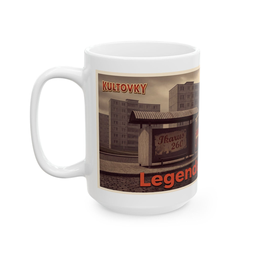 Kultovky: Legenda na kolech (Ikarus 260) — Retro keramický hrnček