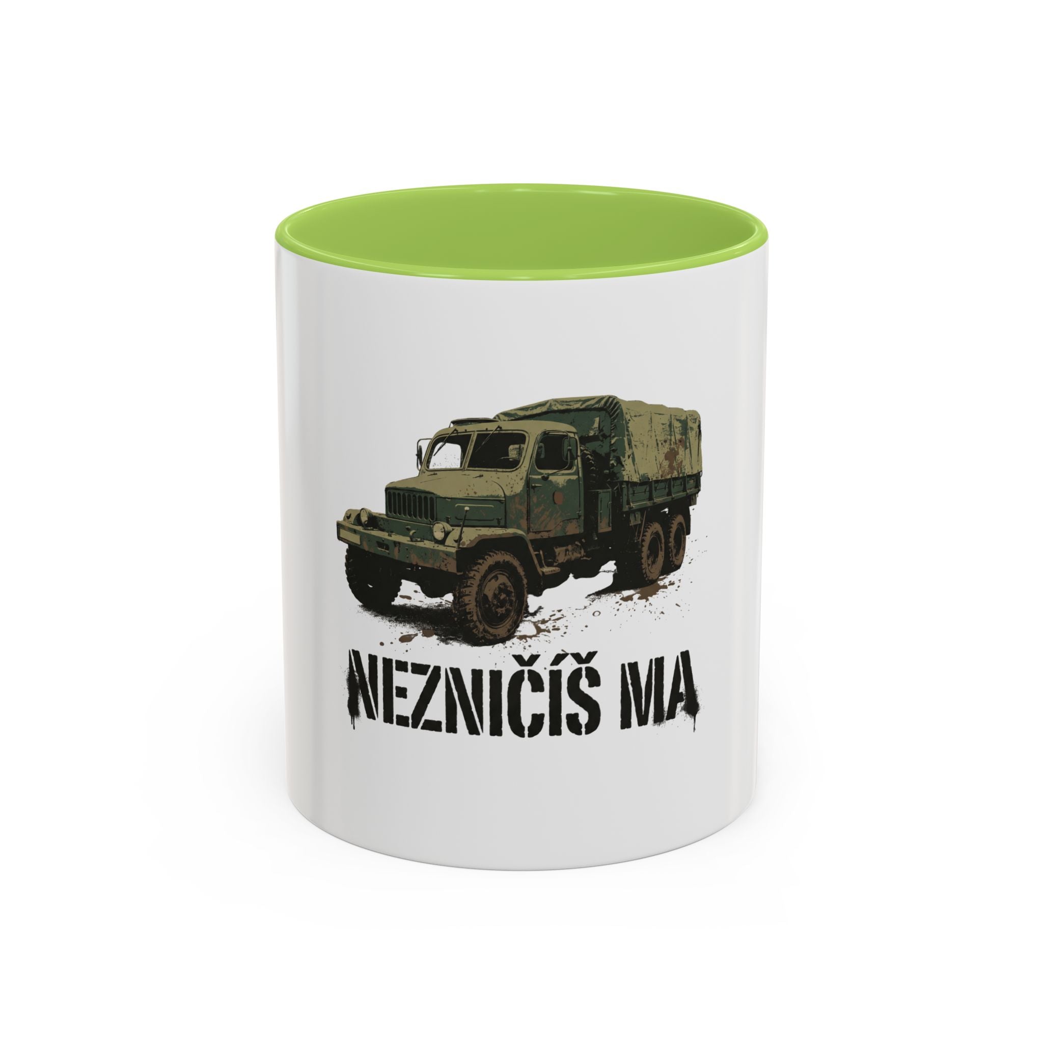 Nezničíš ma — Retro vojenský hrnček 330 ml