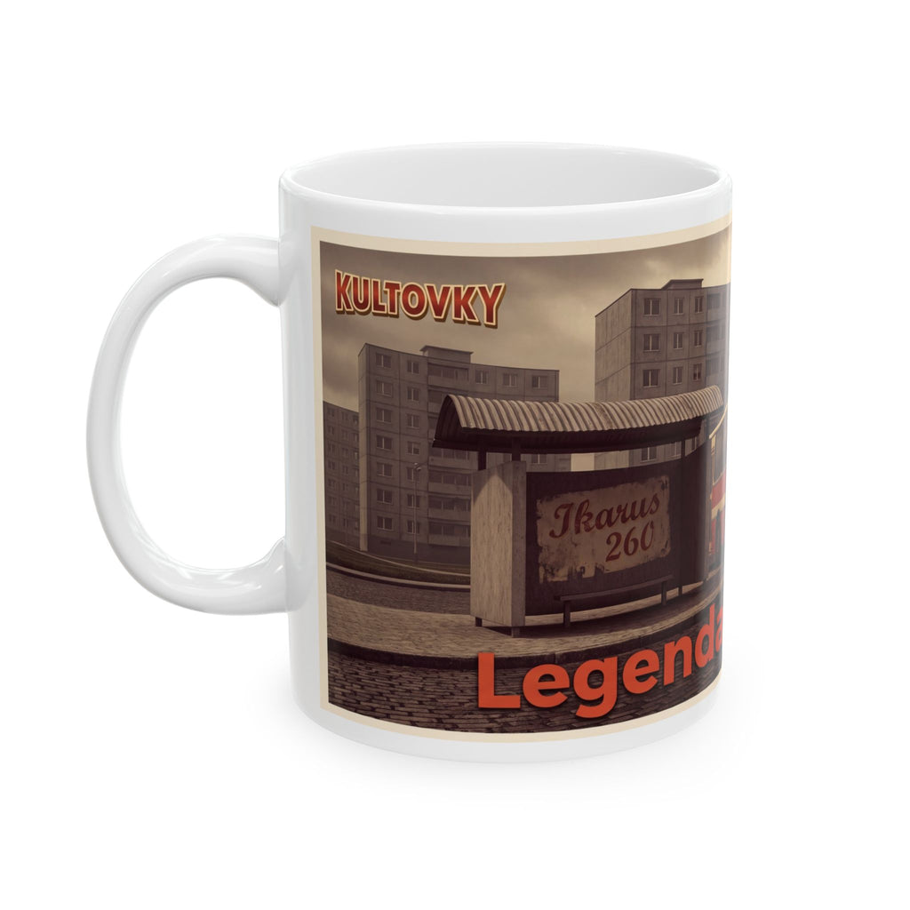 Kultovky: Legenda na kolech (Ikarus 260) — Retro keramický hrnček