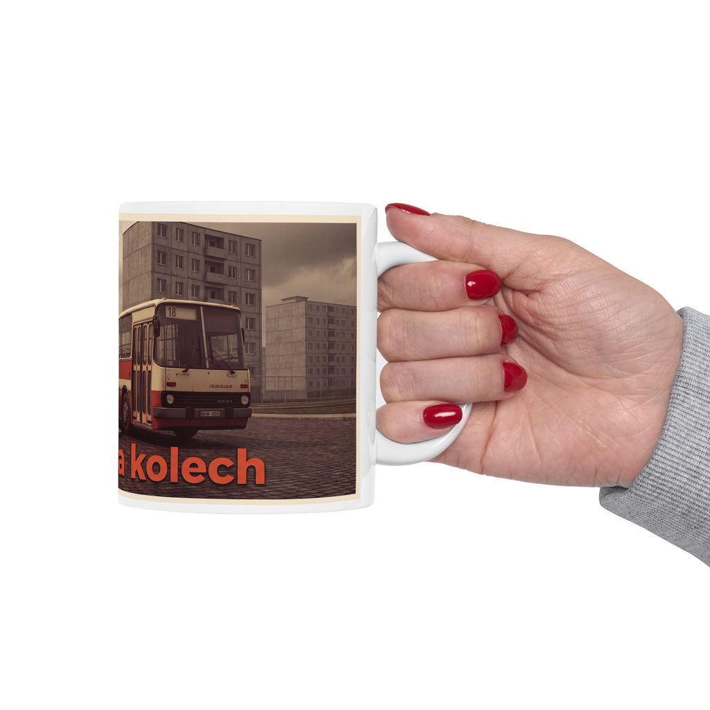 Kultovky: Legenda na kolech (Ikarus 260) — Retro keramický hrnček