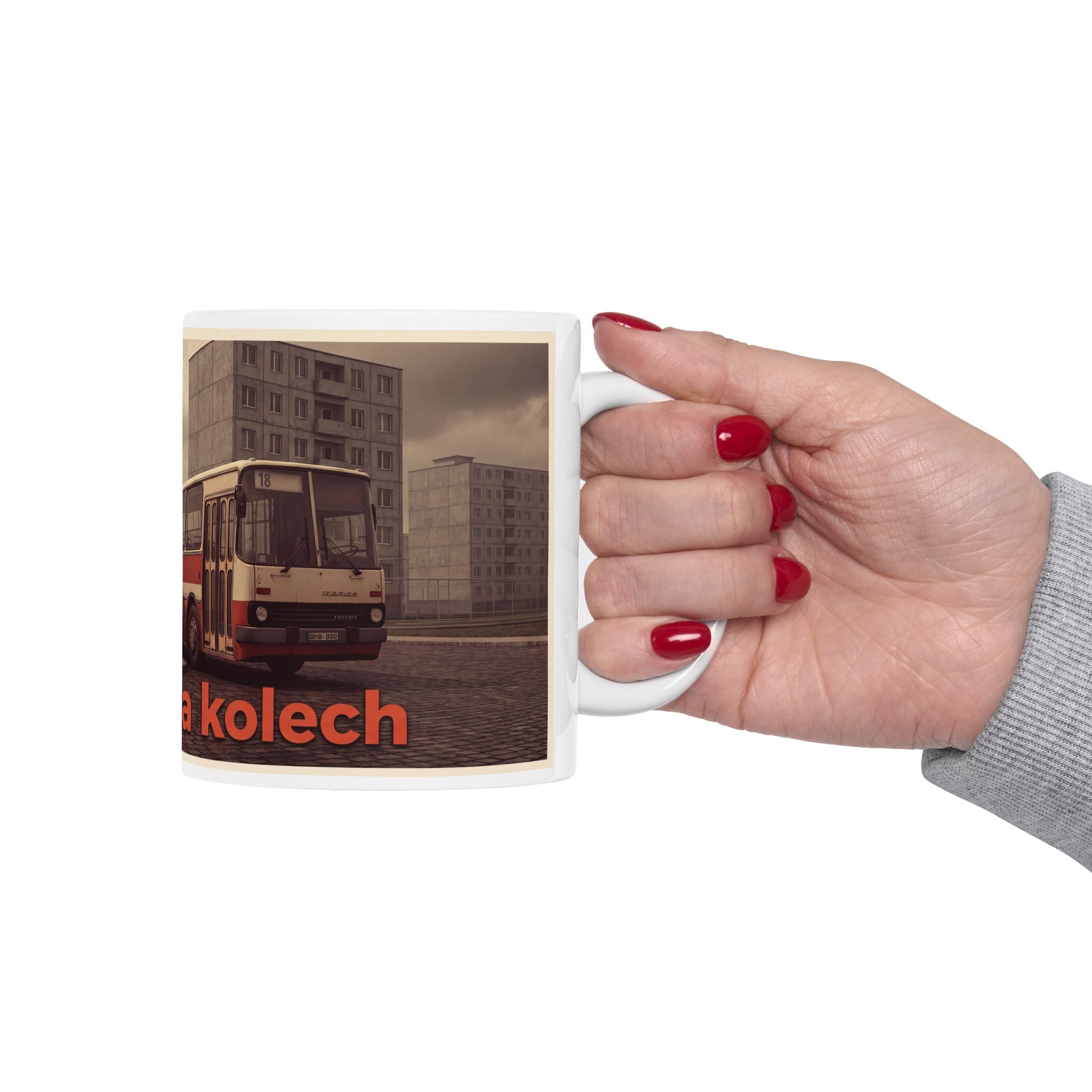 Kultovky: Legenda na kolech (Ikarus 260) — Retro keramický hrnček