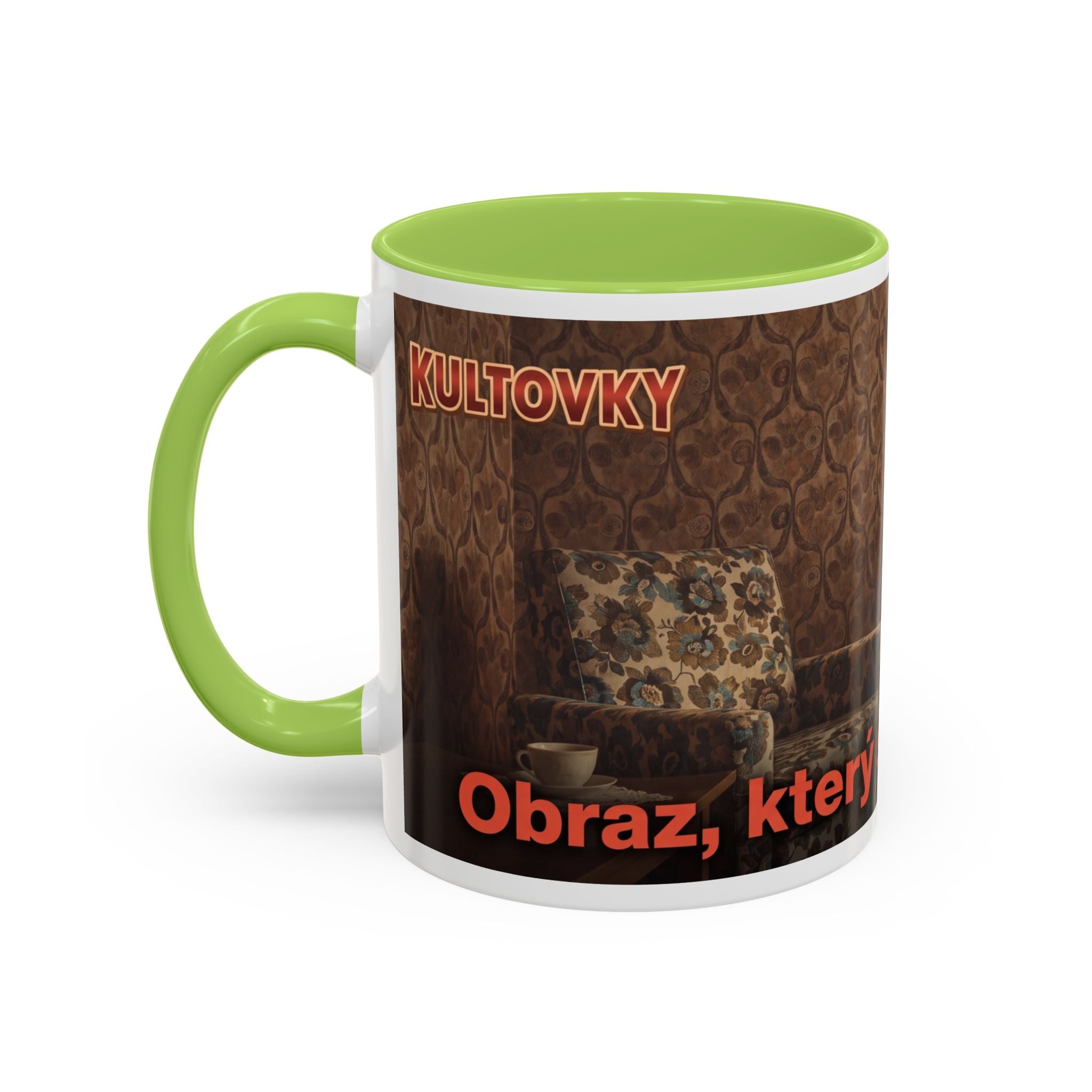 Kultovky: Obraz, který spojoval rodiny (Tesla) — Retro keramický hrnek
