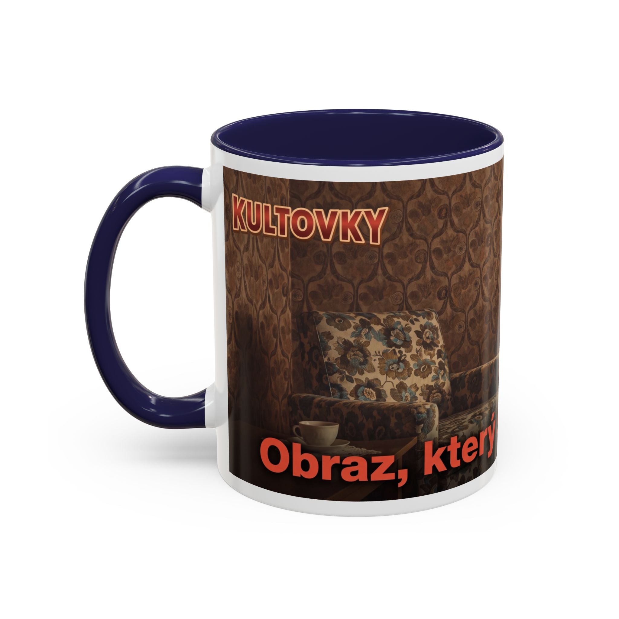Kultovky: Obraz, který spojoval rodiny (Tesla) — Retro keramický hrnek