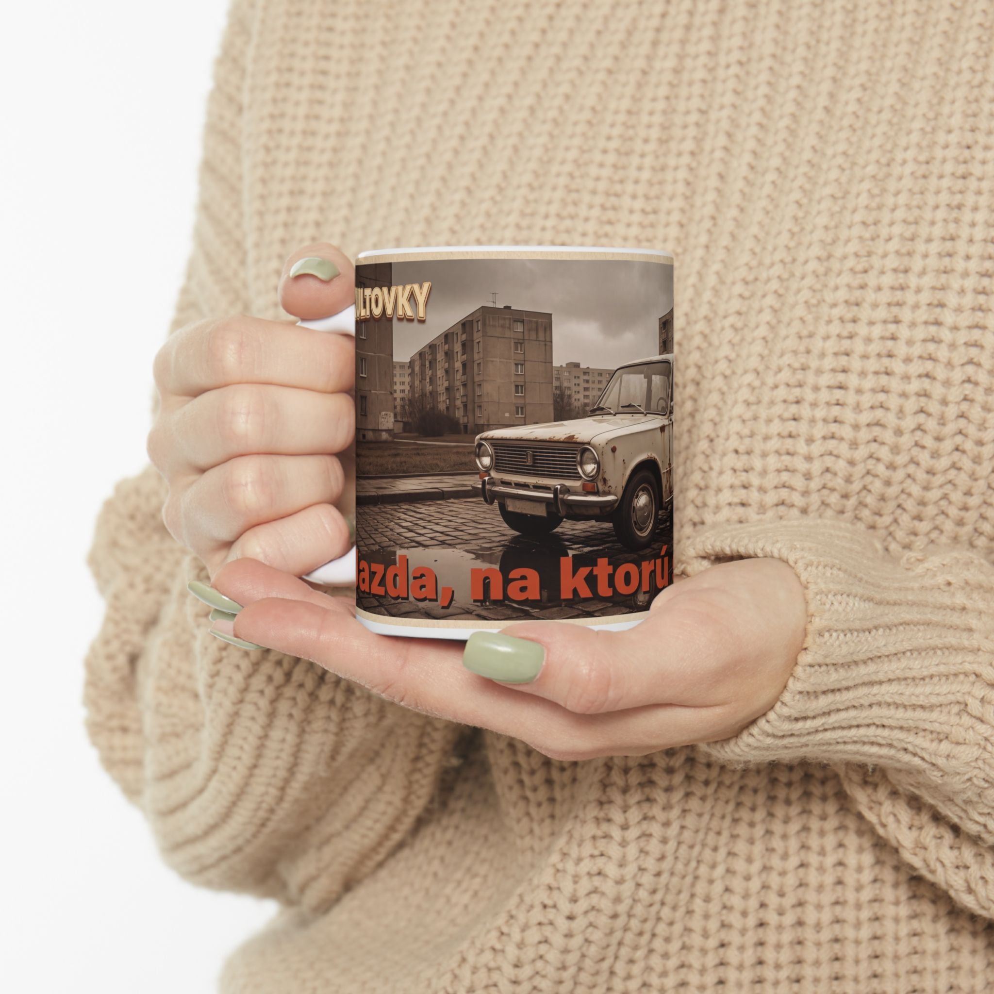 Kultovky: Jazda, na ktorú sa nezabúda (Lada 2105) — Retro keramický hrnček