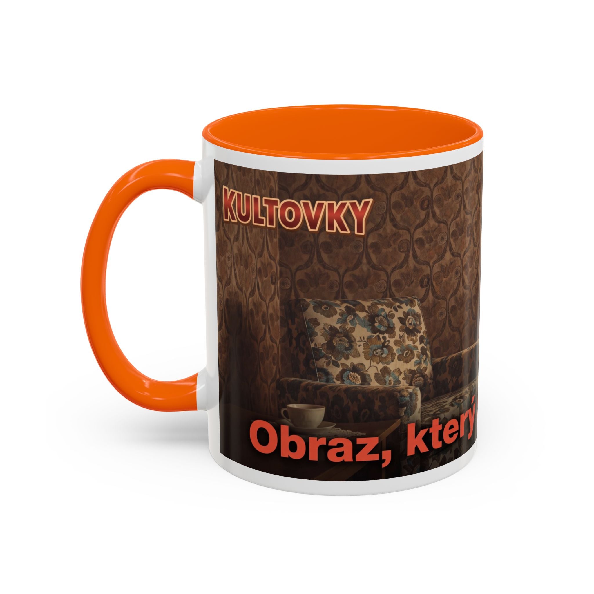 Kultovky: Obraz, který spojoval rodiny (Tesla) — Retro keramický hrnek