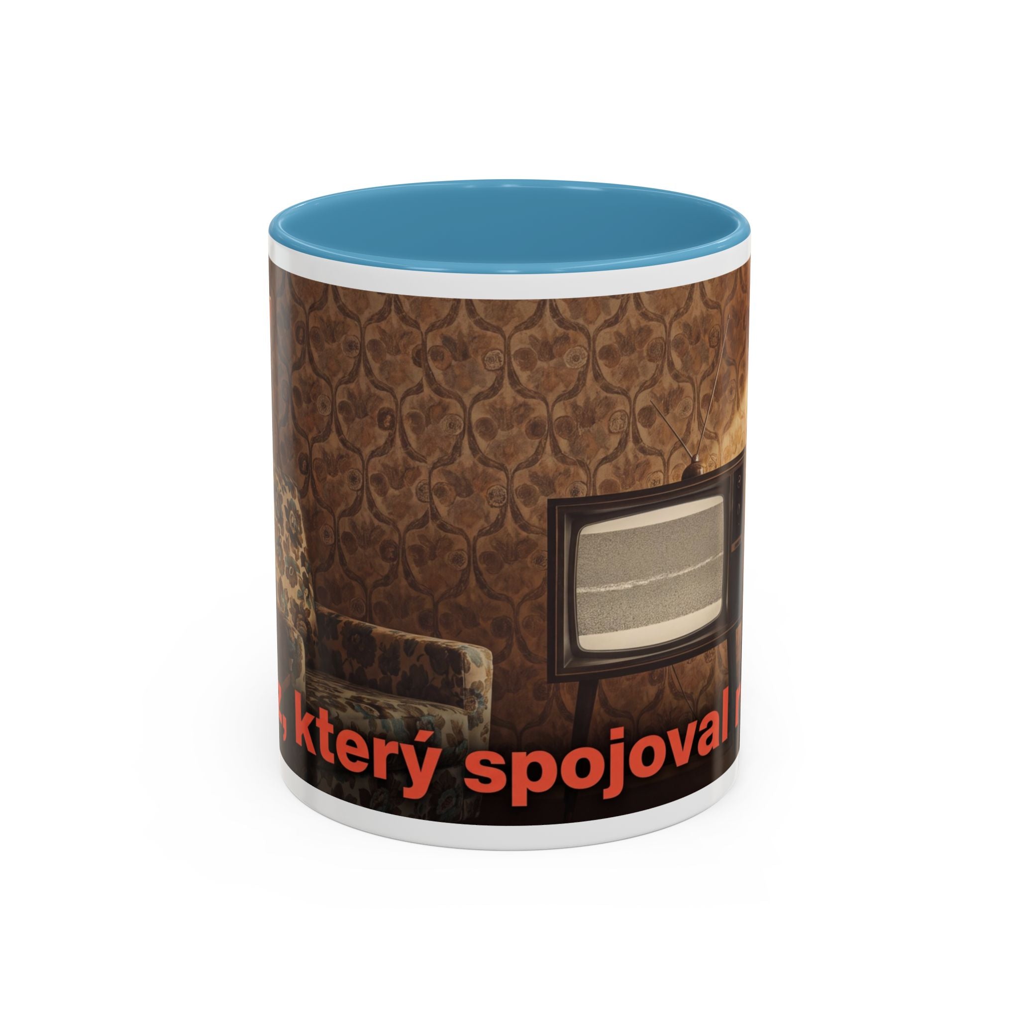 Kultovky: Obraz, který spojoval rodiny (Tesla) — Retro keramický hrnek
