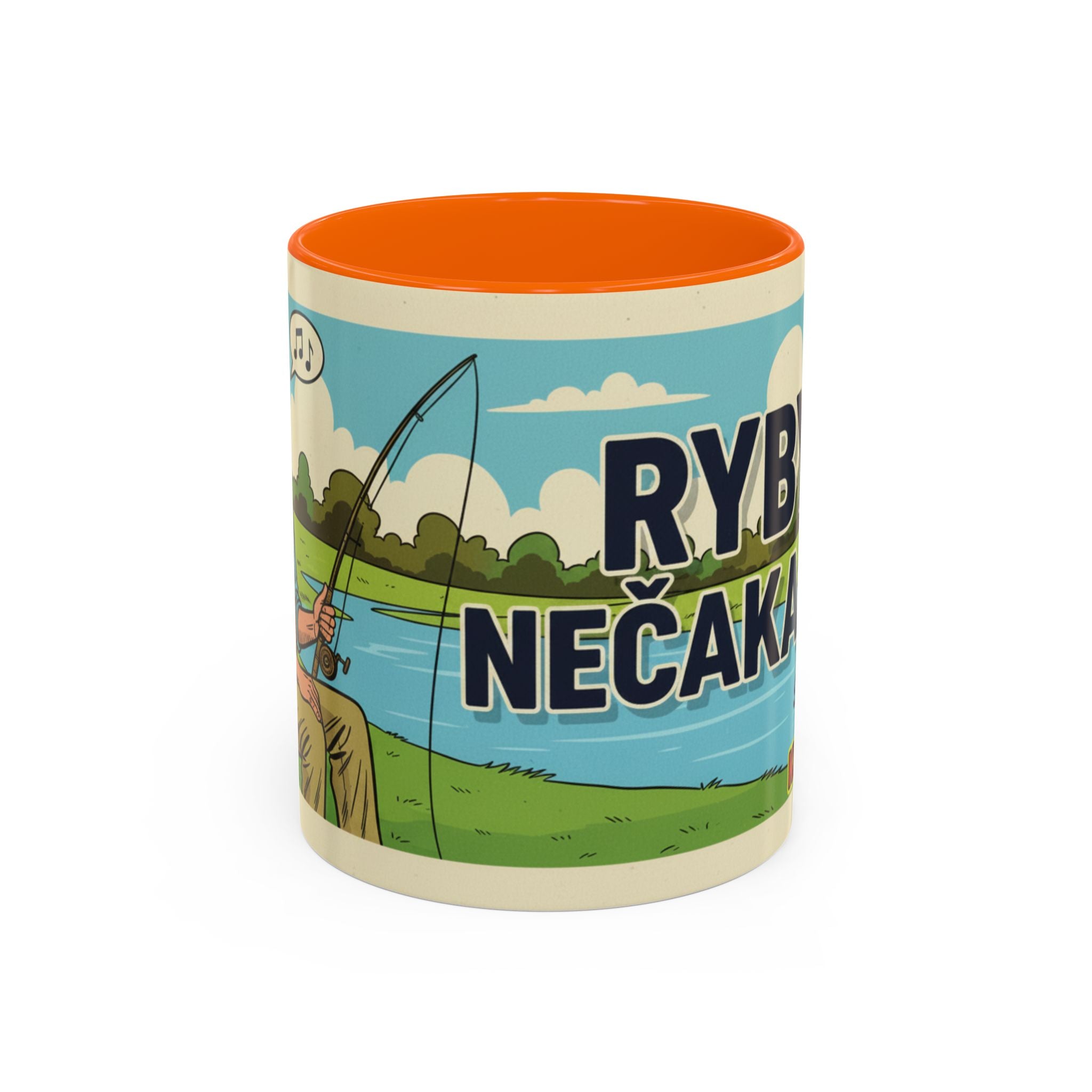 Kultovky: Ryby nečakajú — Retro keramický hrnček
