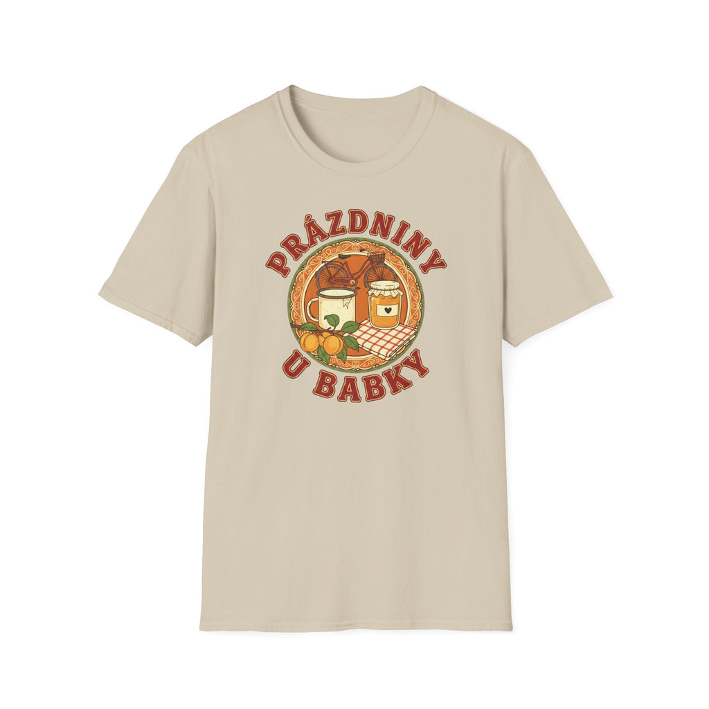 Prázdniny u Babky – Retro tričko | Nostalgický darček