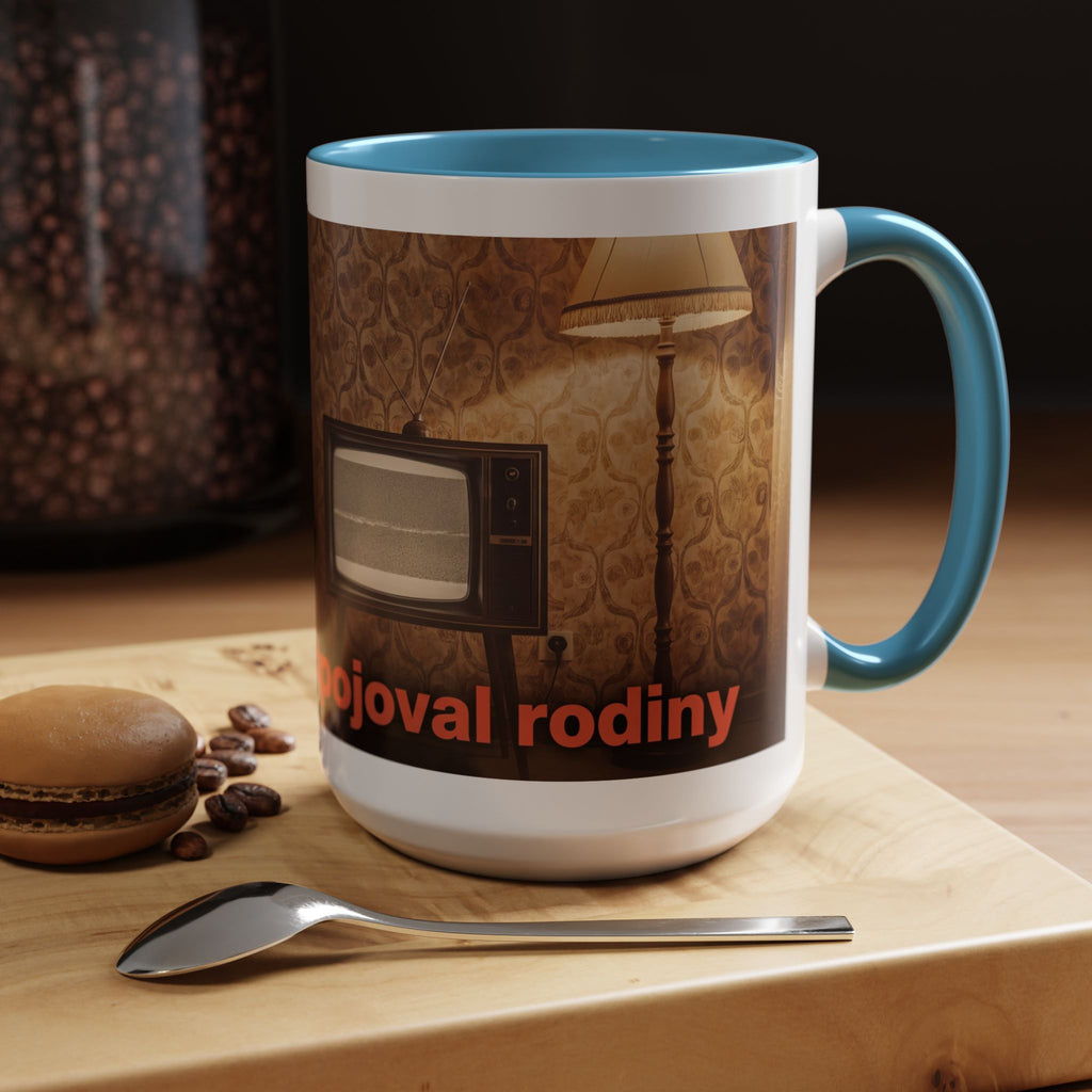 Kultovky: Obraz, který spojoval rodiny (Tesla) — Retro keramický hrnek