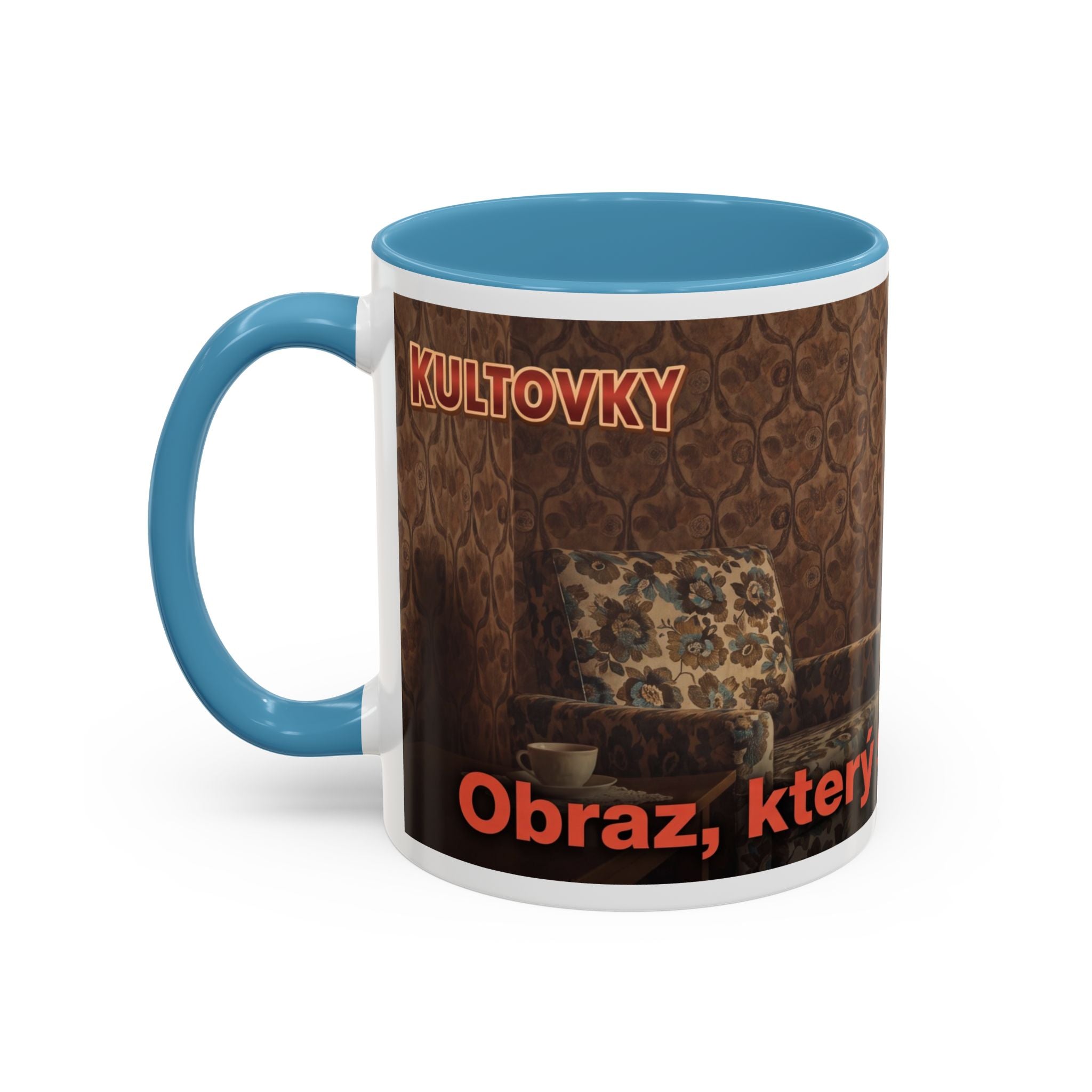 Kultovky: Obraz, který spojoval rodiny (Tesla) — Retro keramický hrnek