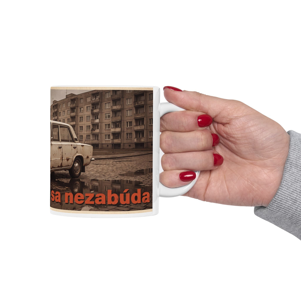 Kultovky: Jazda, na ktorú sa nezabúda (Lada 2105) — Retro keramický hrnček