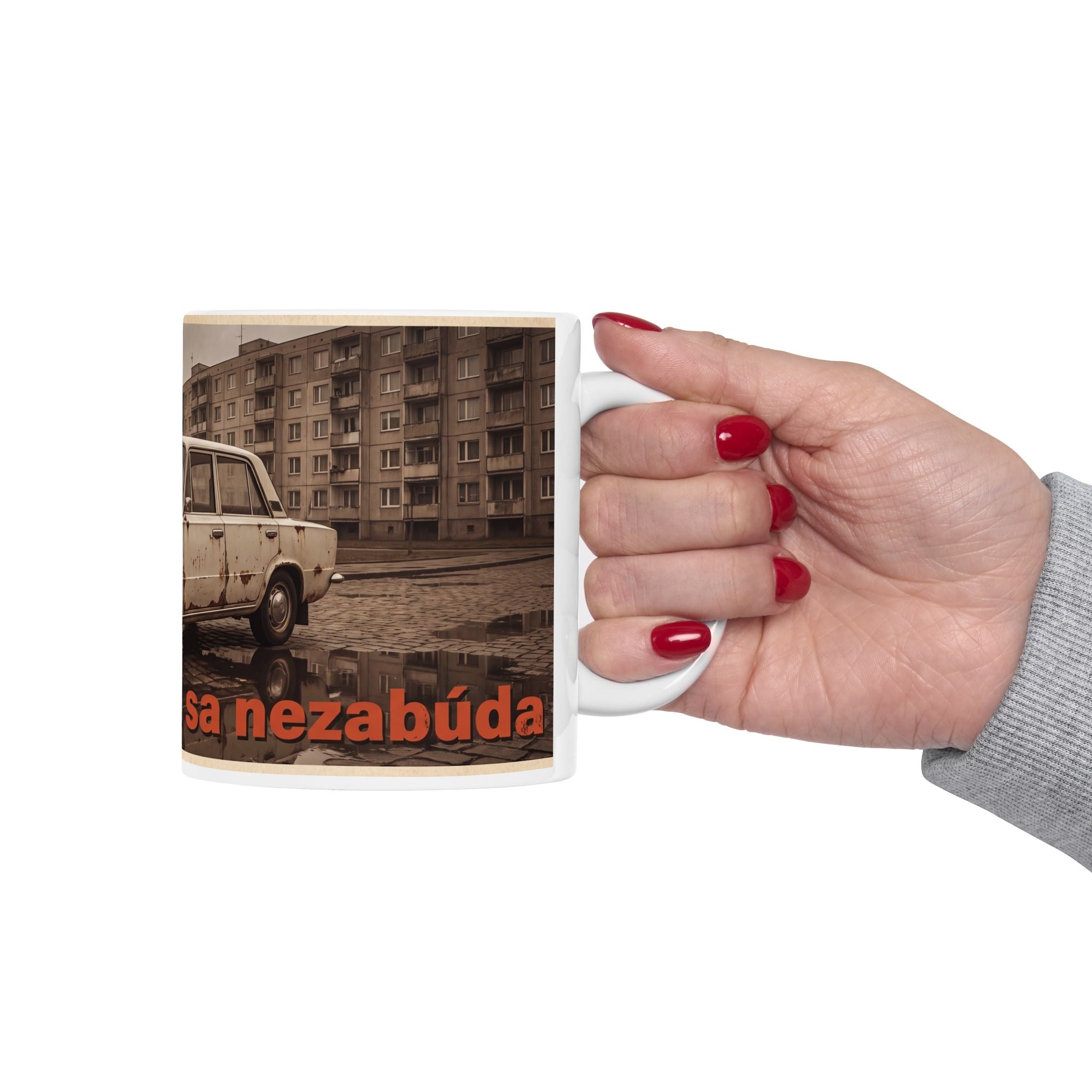 Kultovky: Jazda, na ktorú sa nezabúda (Lada 2105) — Retro keramický hrnček