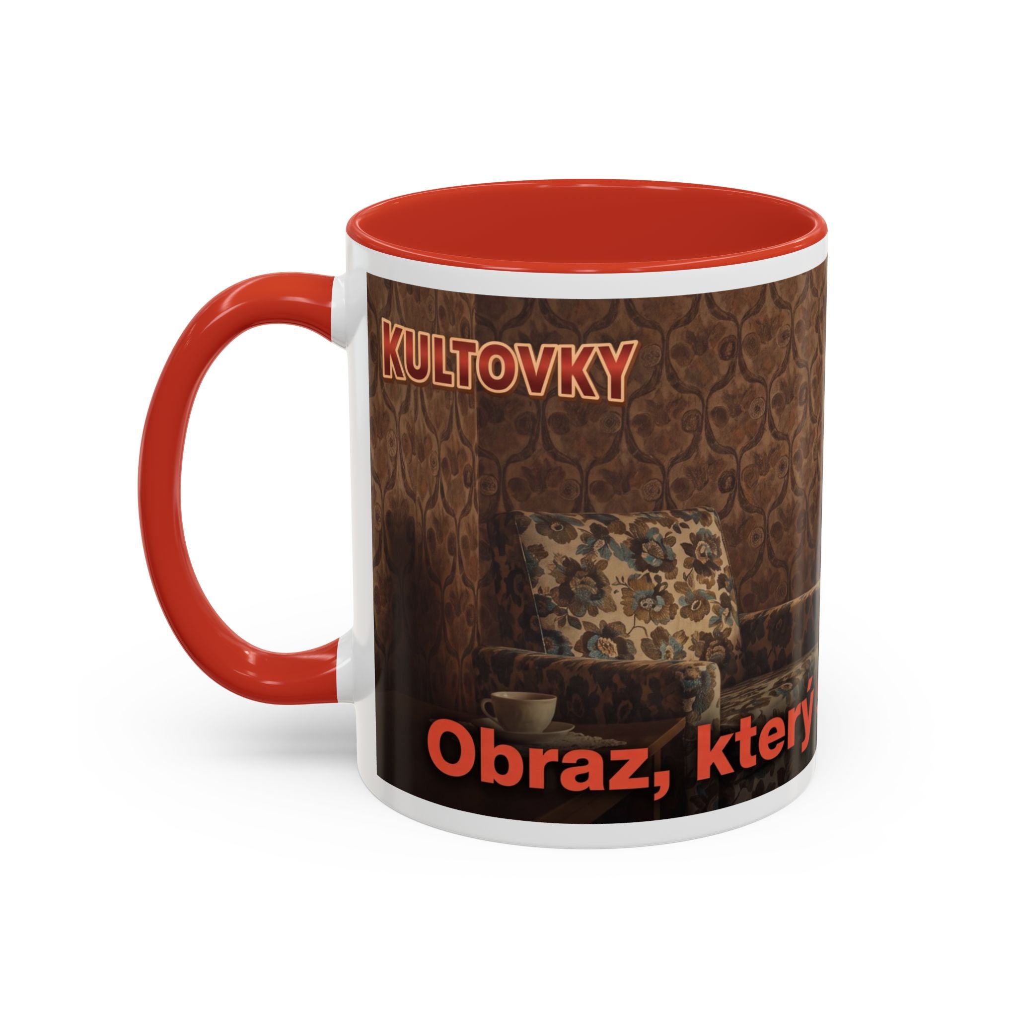 Kultovky: Obraz, který spojoval rodiny (Tesla) — Retro keramický hrnek