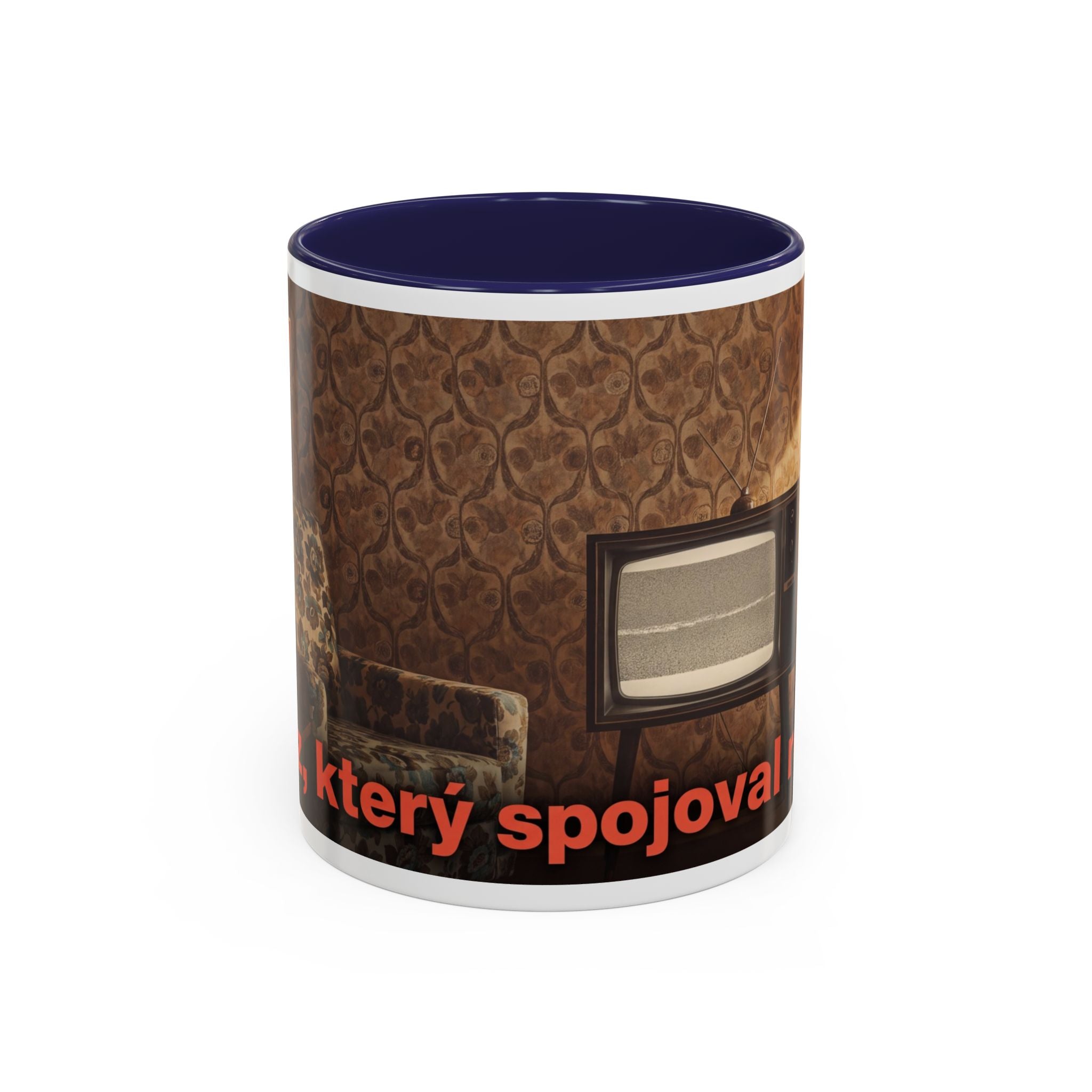 Kultovky: Obraz, který spojoval rodiny (Tesla) — Retro keramický hrnek