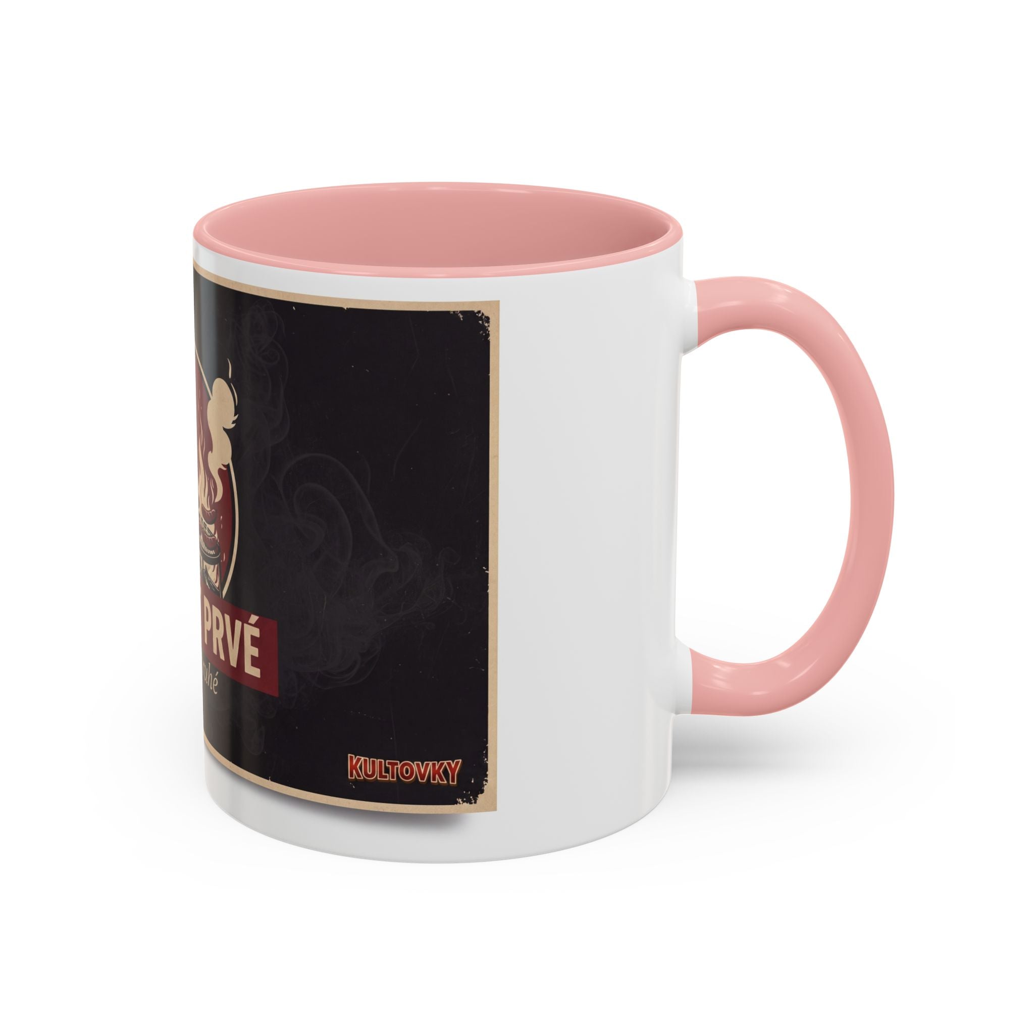 Kultovky: Grilovať prvé — Retro keramický hrnček