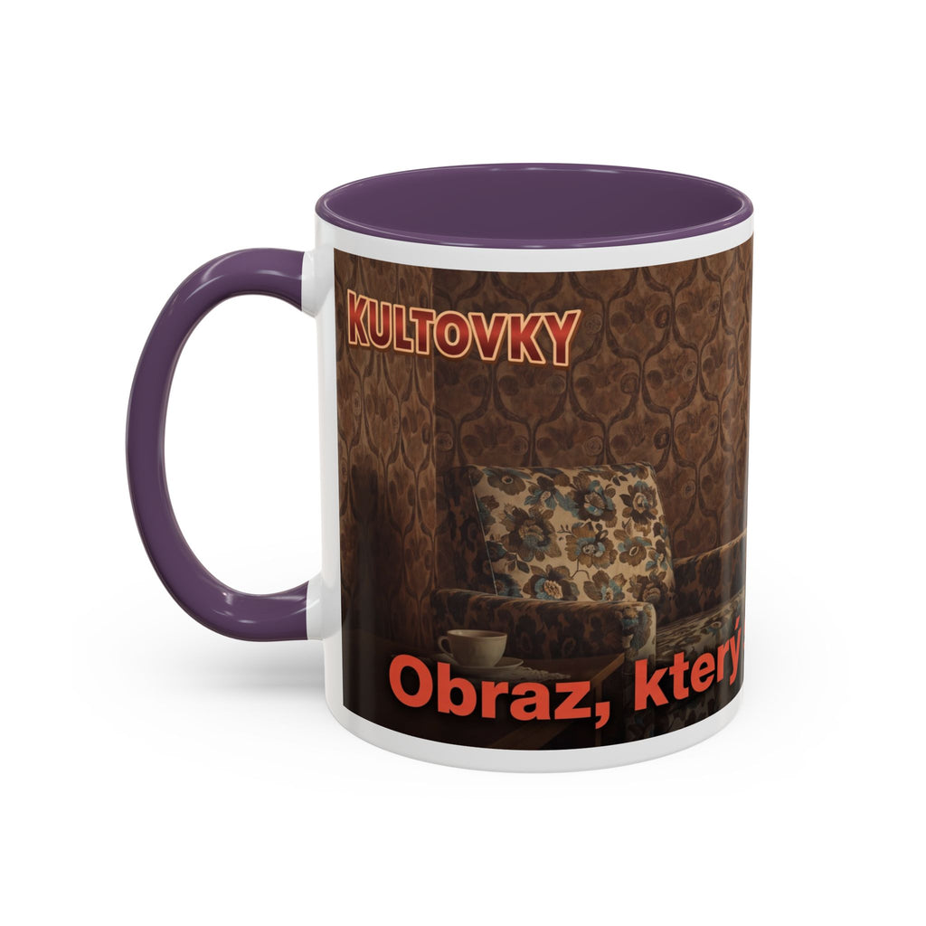 Kultovky: Obraz, který spojoval rodiny (Tesla) — Retro keramický hrnek