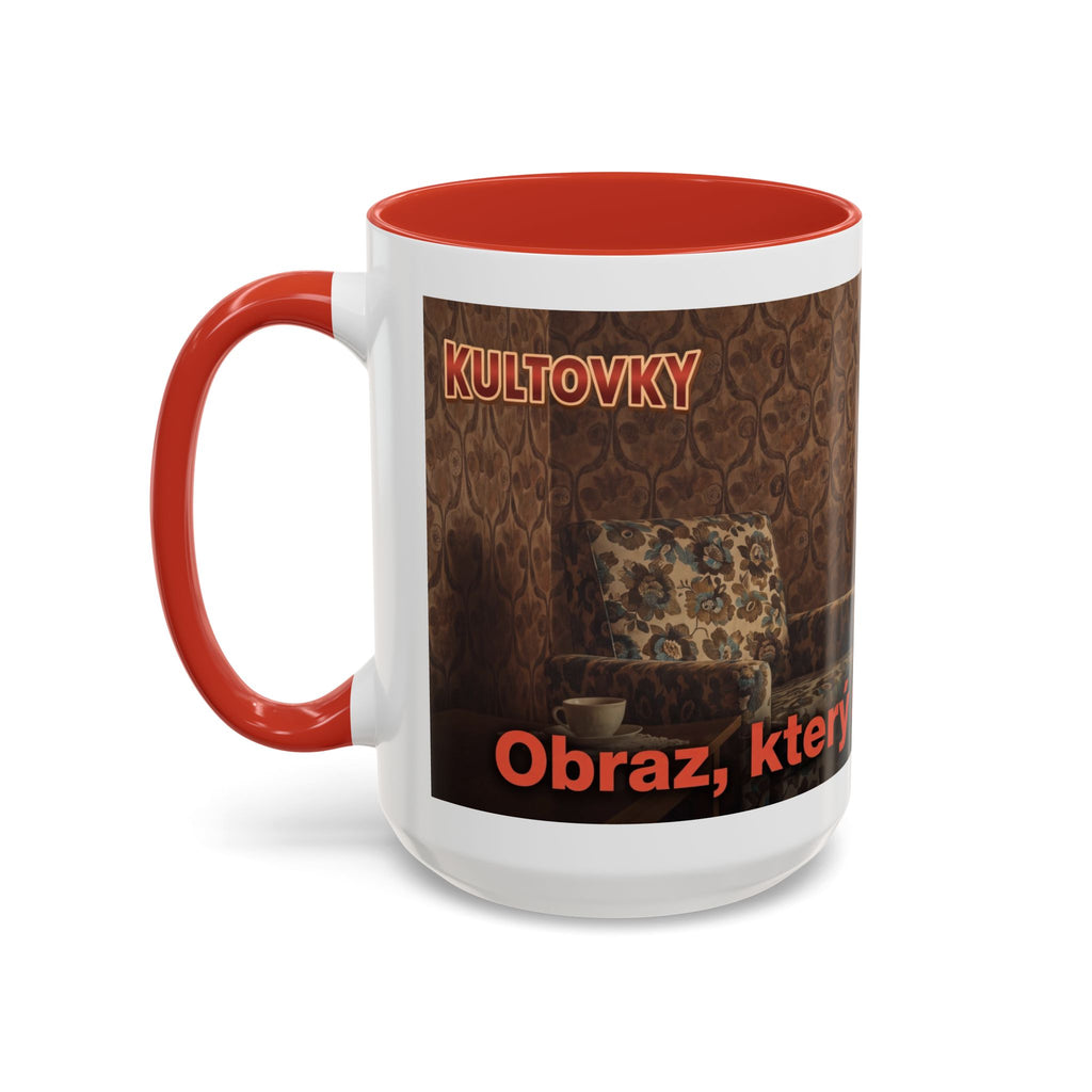 Kultovky: Obraz, který spojoval rodiny (Tesla) — Retro keramický hrnek
