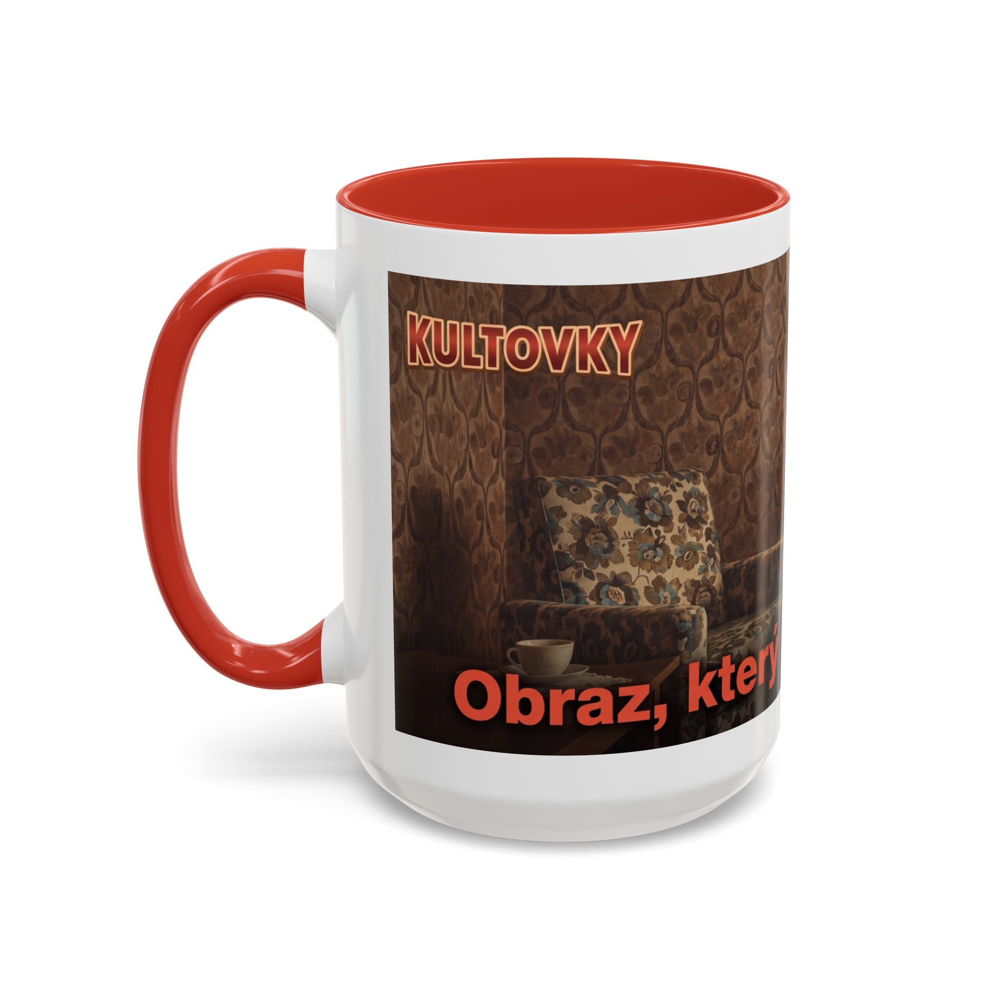Kultovky: Obraz, který spojoval rodiny (Tesla) — Retro keramický hrnek