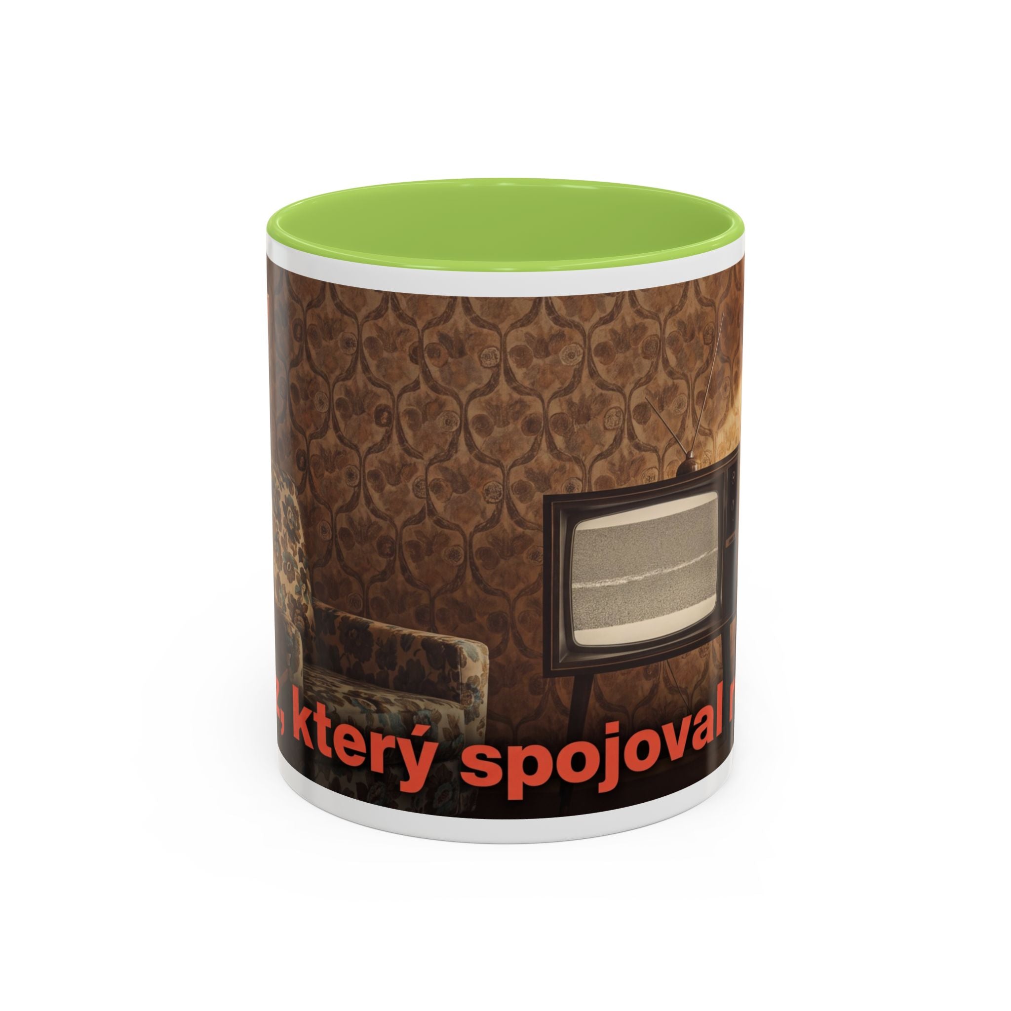 Kultovky: Obraz, který spojoval rodiny (Tesla) — Retro keramický hrnek