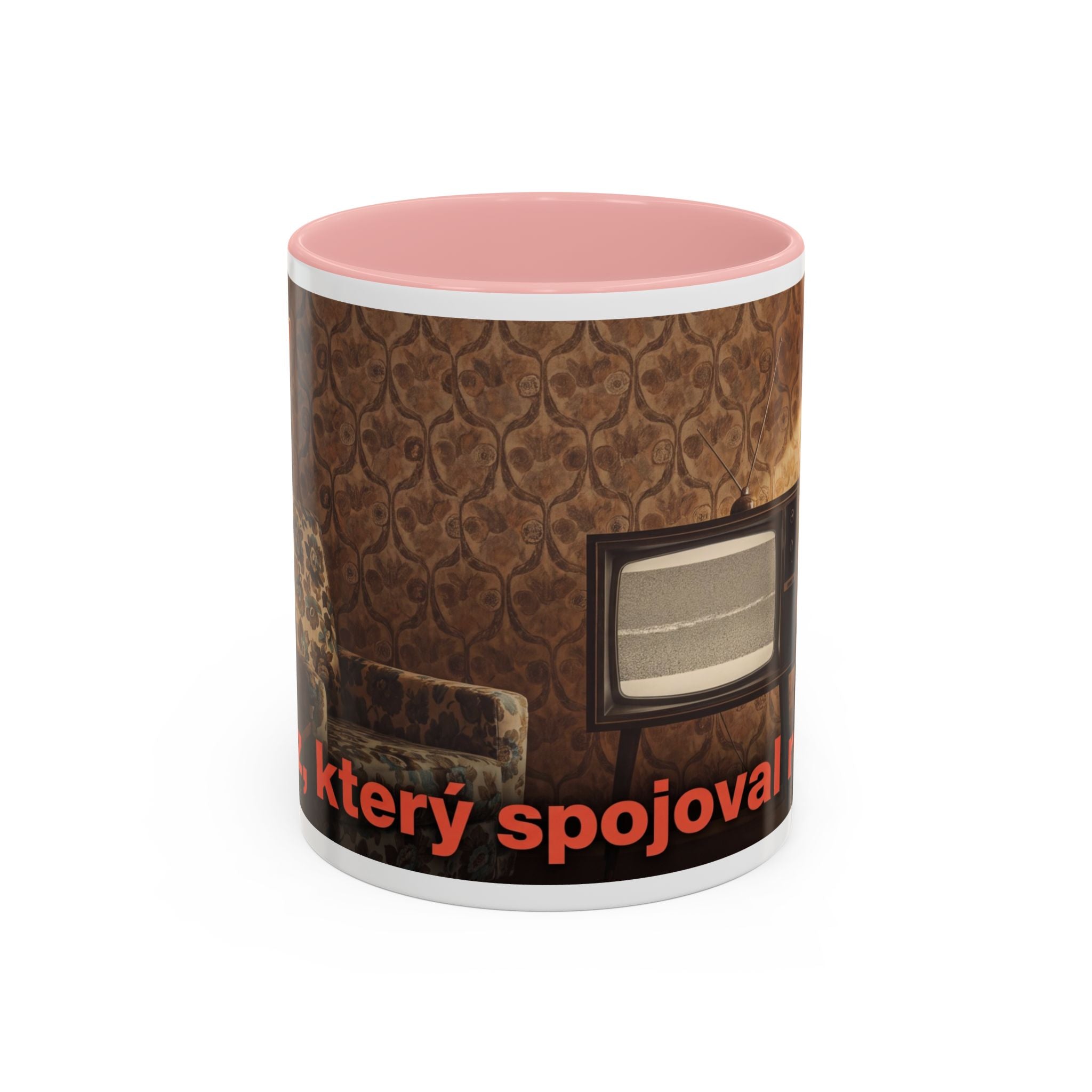 Kultovky: Obraz, který spojoval rodiny (Tesla) — Retro keramický hrnek