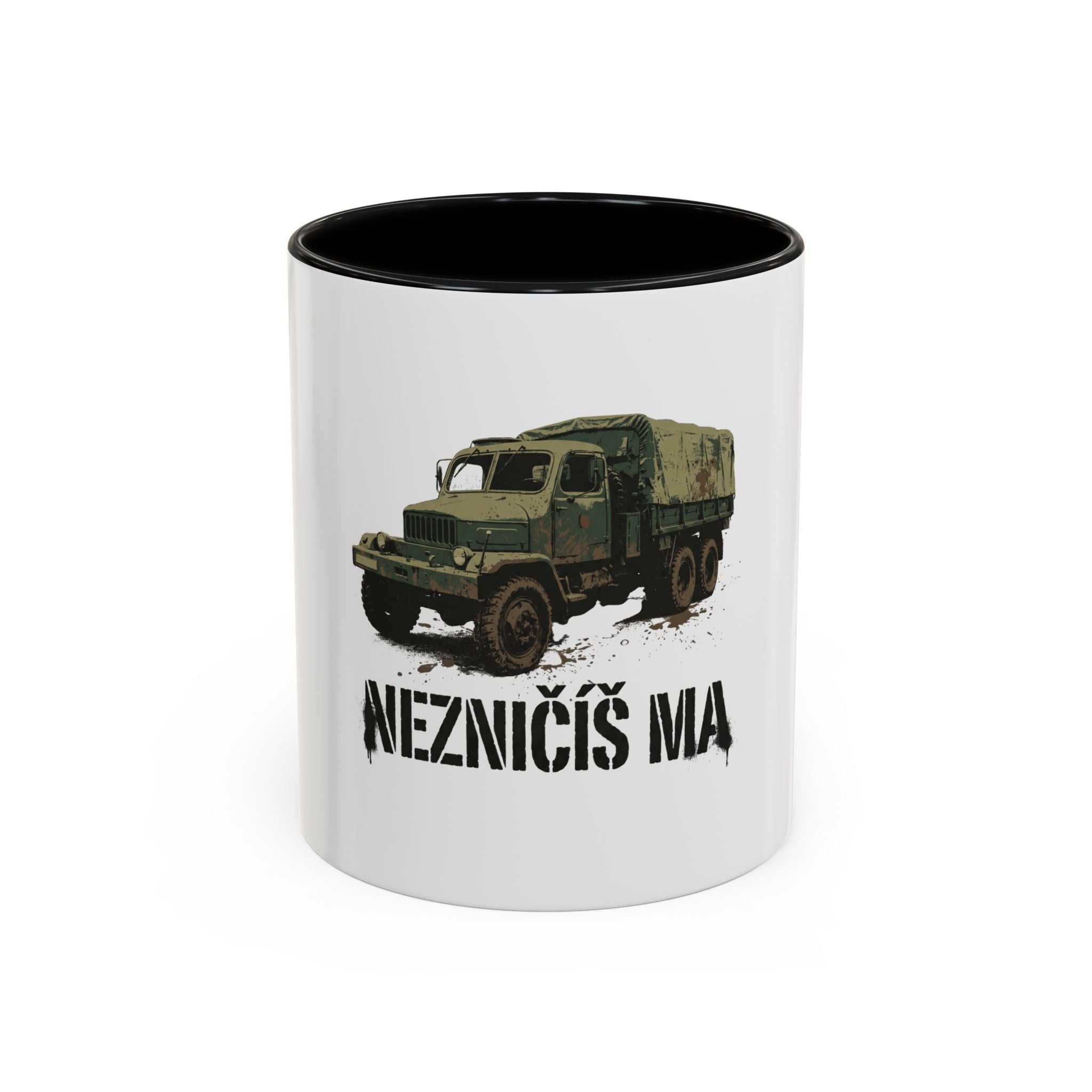Nezničíš ma — Retro vojenský hrnček 330 ml