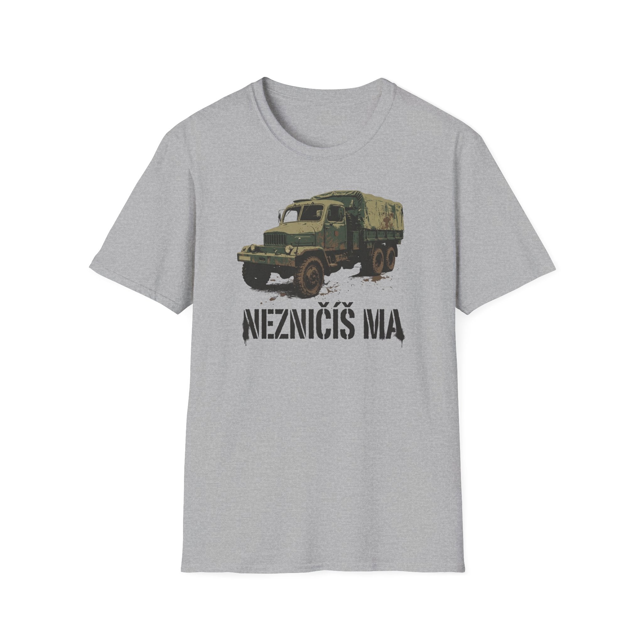 Nezničíš ma — Retro vojenské tričko