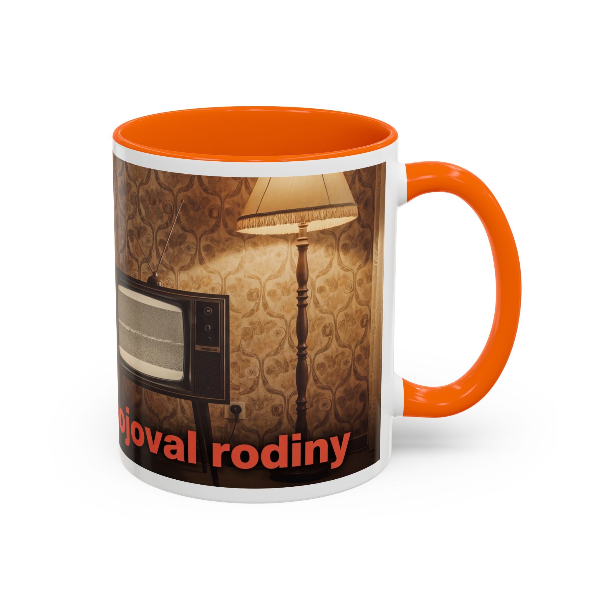 Kultovky: Obraz, který spojoval rodiny (Tesla) — Retro keramický hrnek