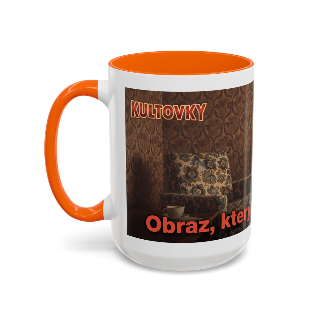 Kultovky: Obraz, který spojoval rodiny (Tesla) — Retro keramický hrnek