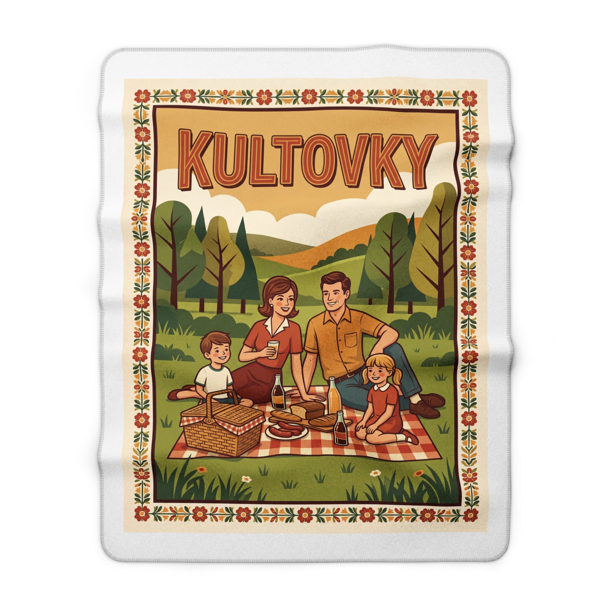 Retro deka Rodinný piknik — Kultovky