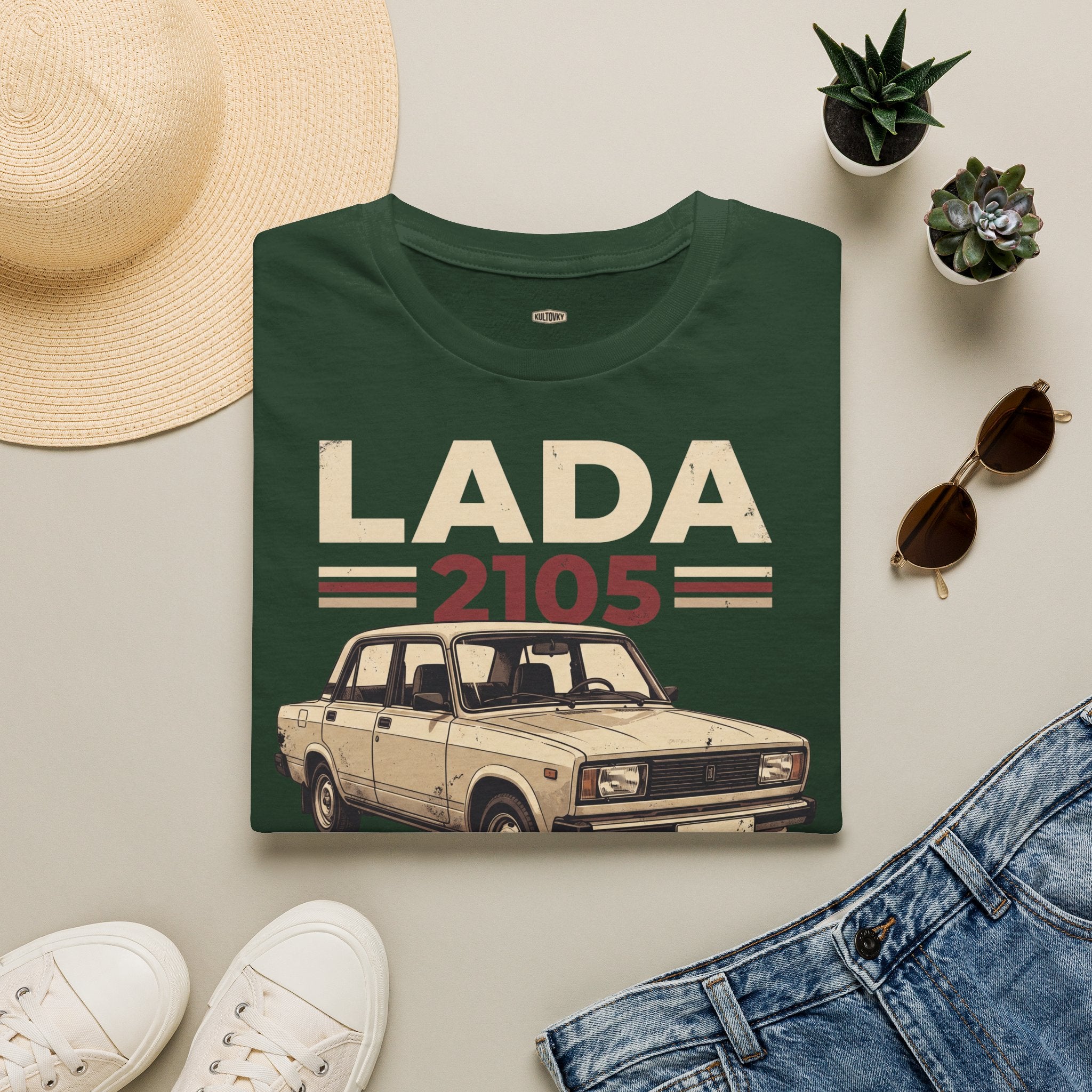 Kultovky: Jazda, na ktorú sa nezabúda (Lada 2105) — Retro tričko