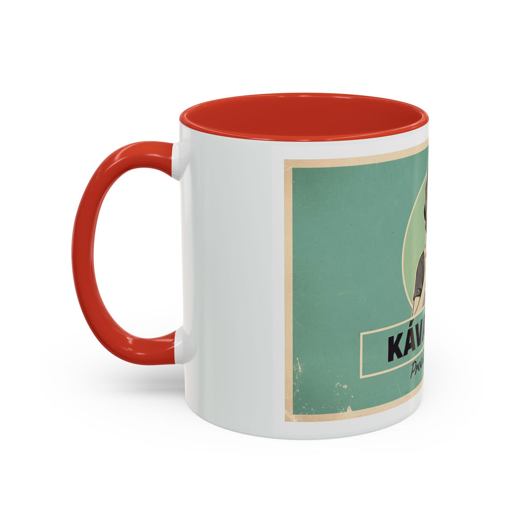 Kultovky: Káva prvá — Retro keramický hrnček