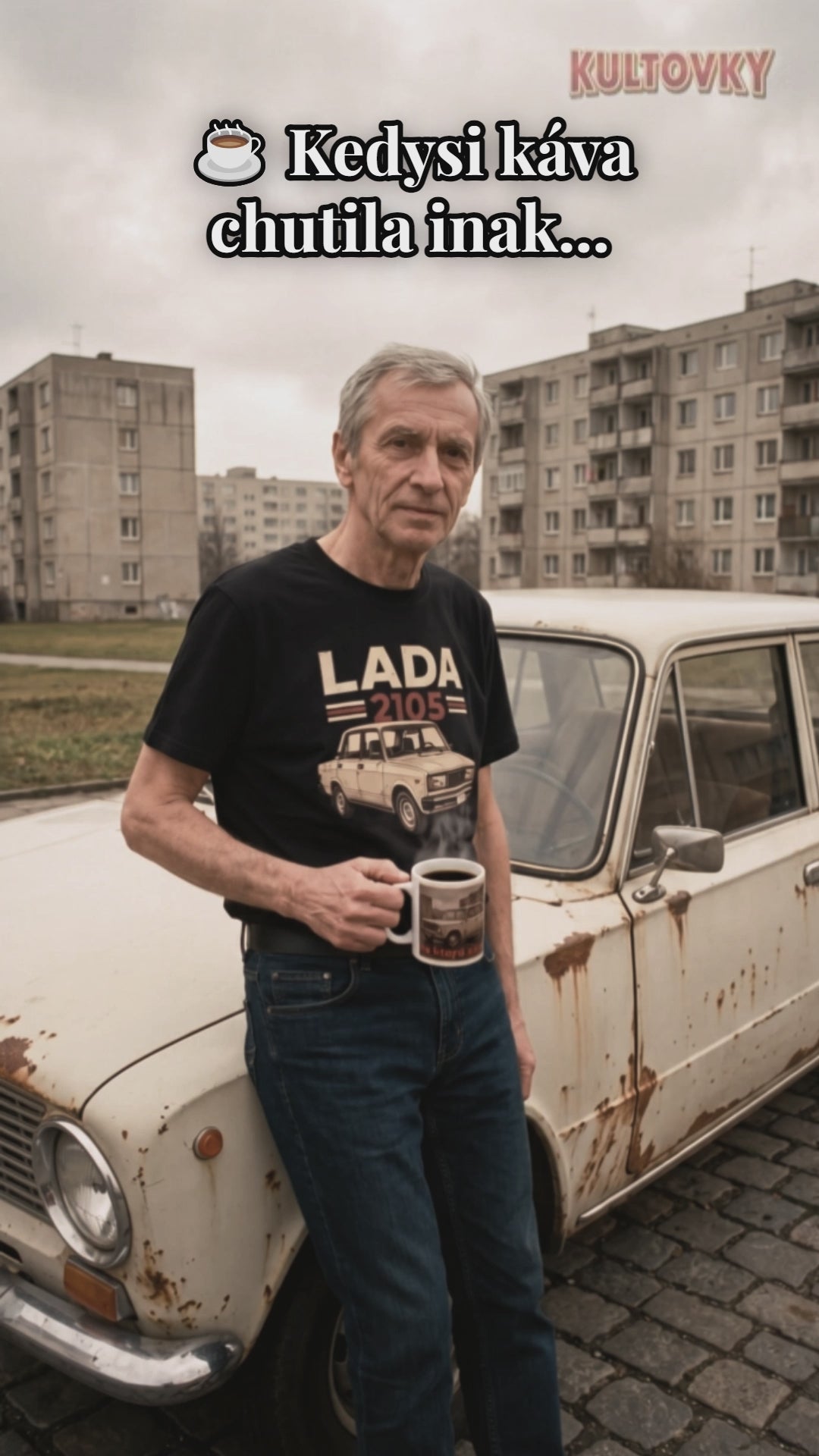 Kultovky: Jazda, na ktorú sa nezabúda (Lada 2105) — Retro tričko